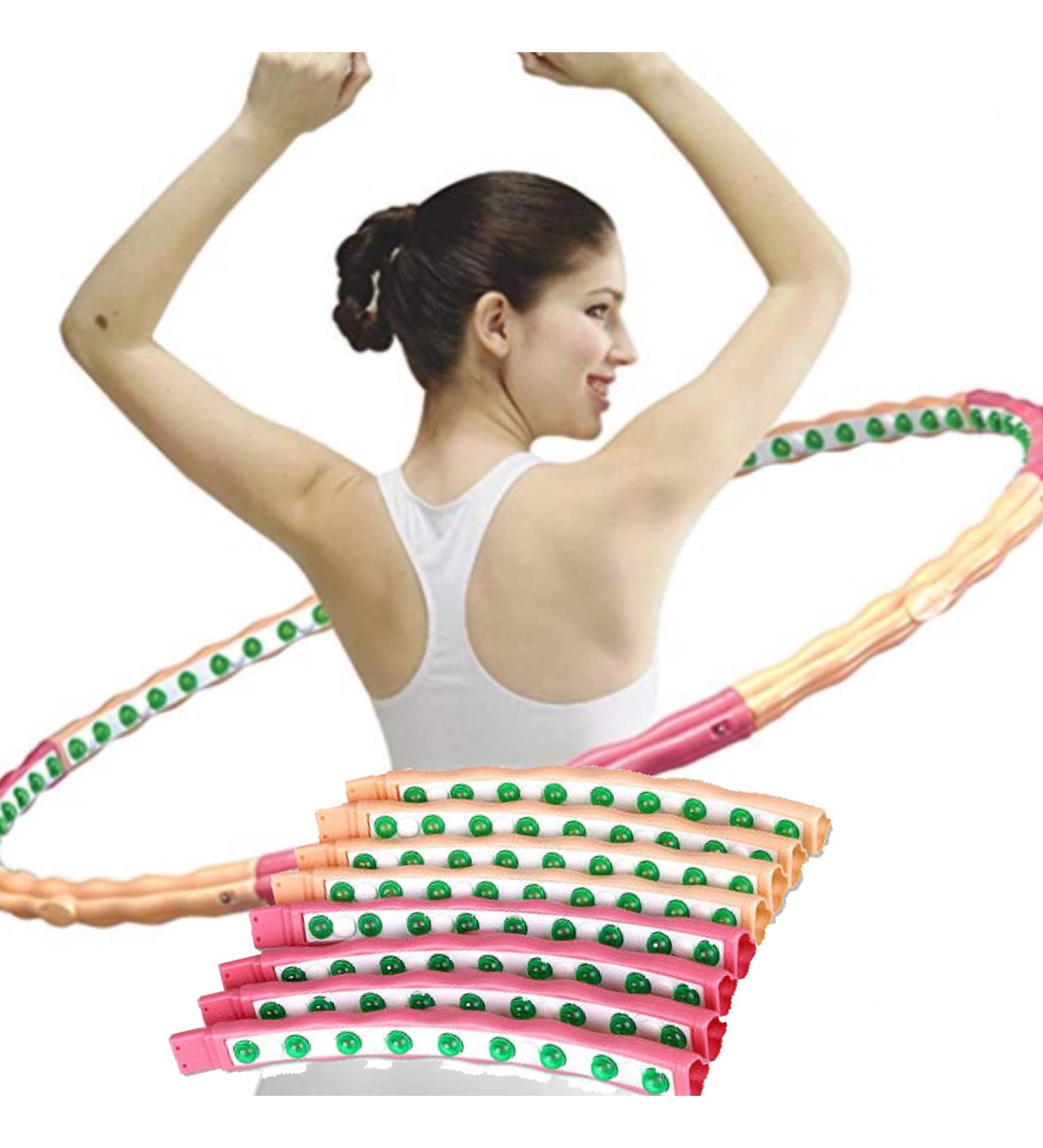 Korean Weighted Health Hoop 1.3kg for Fitness & Massage Workout - Hula-up Slim Body with Passion Hoola - Buy Online on SooperMarket.com