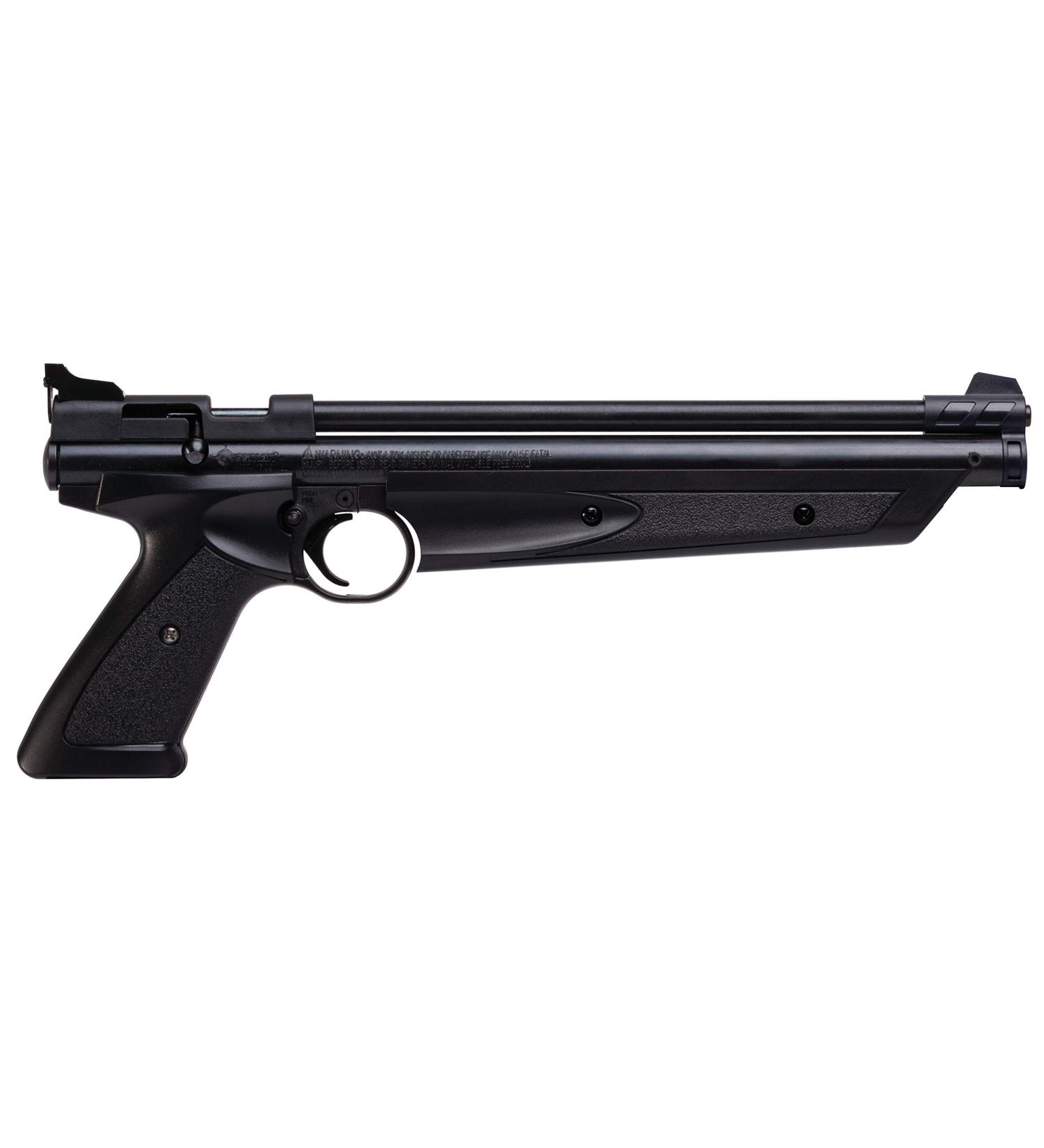 Crosman American Classic P1322 .22-Caliber Pellet Air Pistol - Black | Multi-Pump Pneumatic - Buy Online on SooperMarket.com