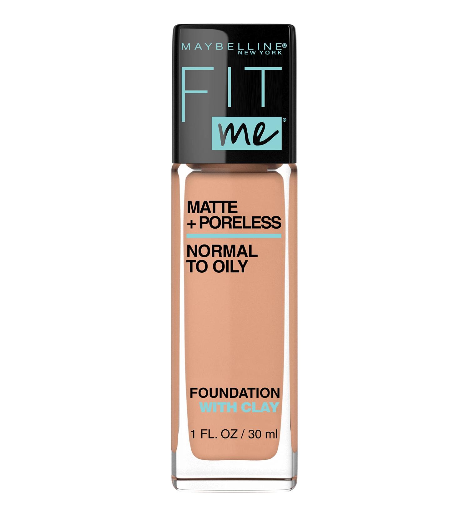 Maybelline Fit Me Matte + Poreless Liquid Foundation, Classic Beige 1 fl oz (Pack of 1) - Buy Online on SooperMarket.com