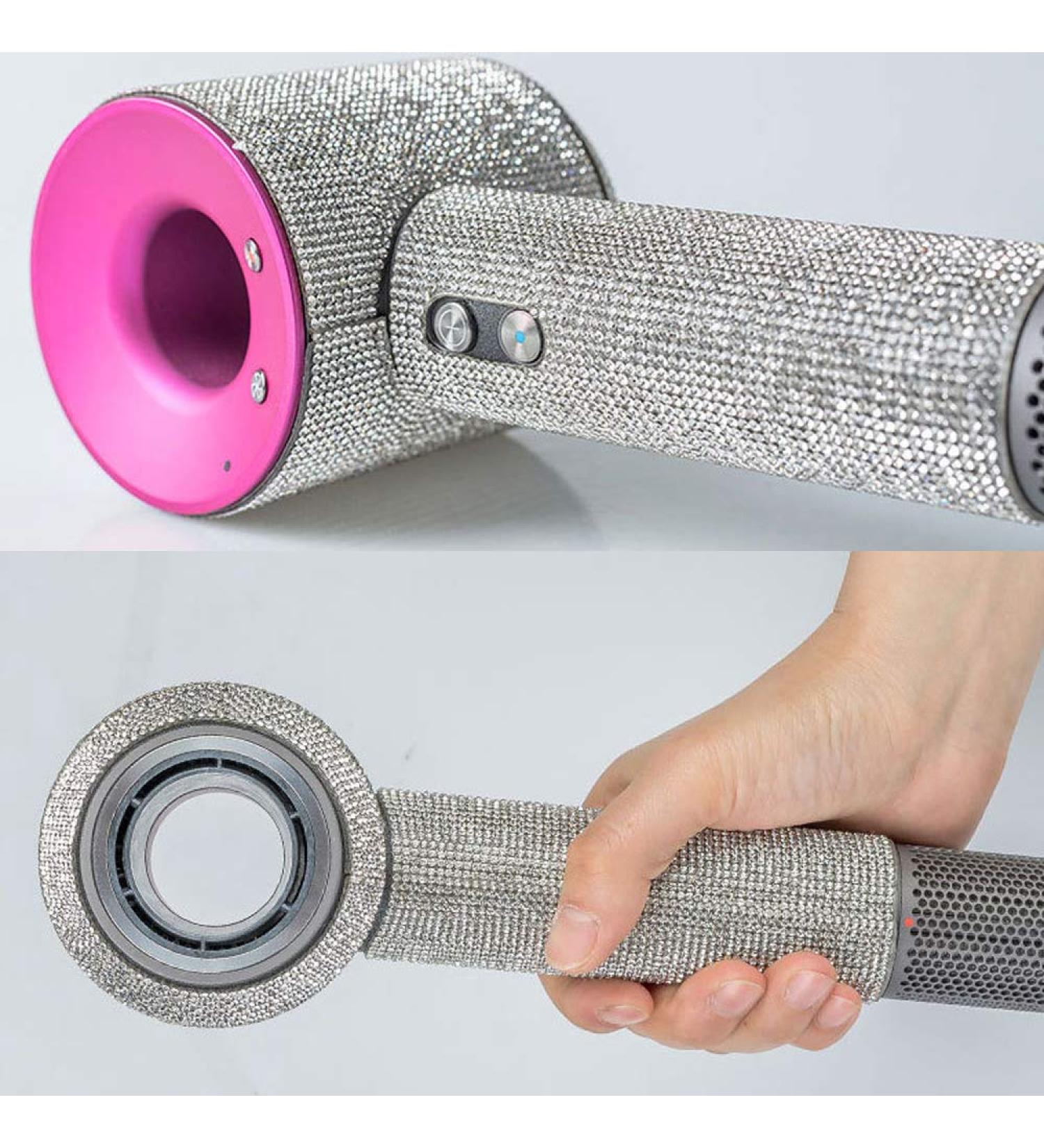 Bright Diamond Sticker Decals for Dyson Supersonic Hair Dryer HD01 HD03 | One Size Pure Diamond - International Shipping Available - Buy Online on SooperMarket.com