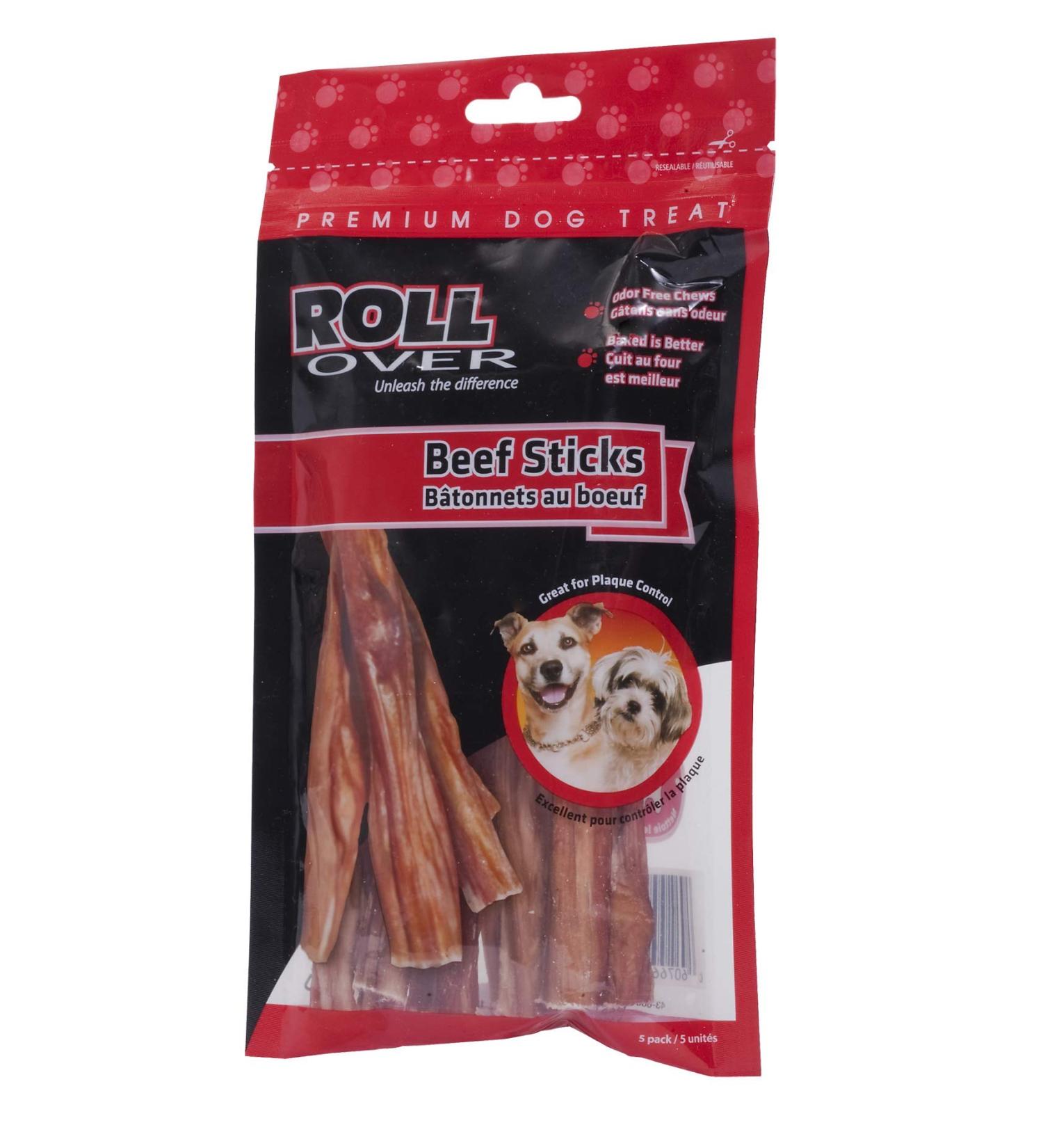 Rollover Beef Sticks - 5pk - Buy Online on SooperMarket.com
