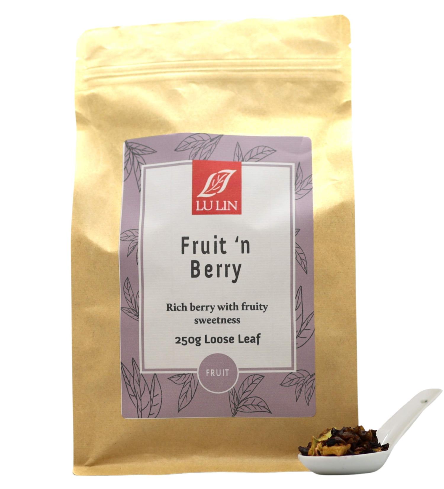 LuLin Teas Fruit 'n Berry Loose Tea 250 g Loose Tea 250 g - Buy Online on SooperMarket.com