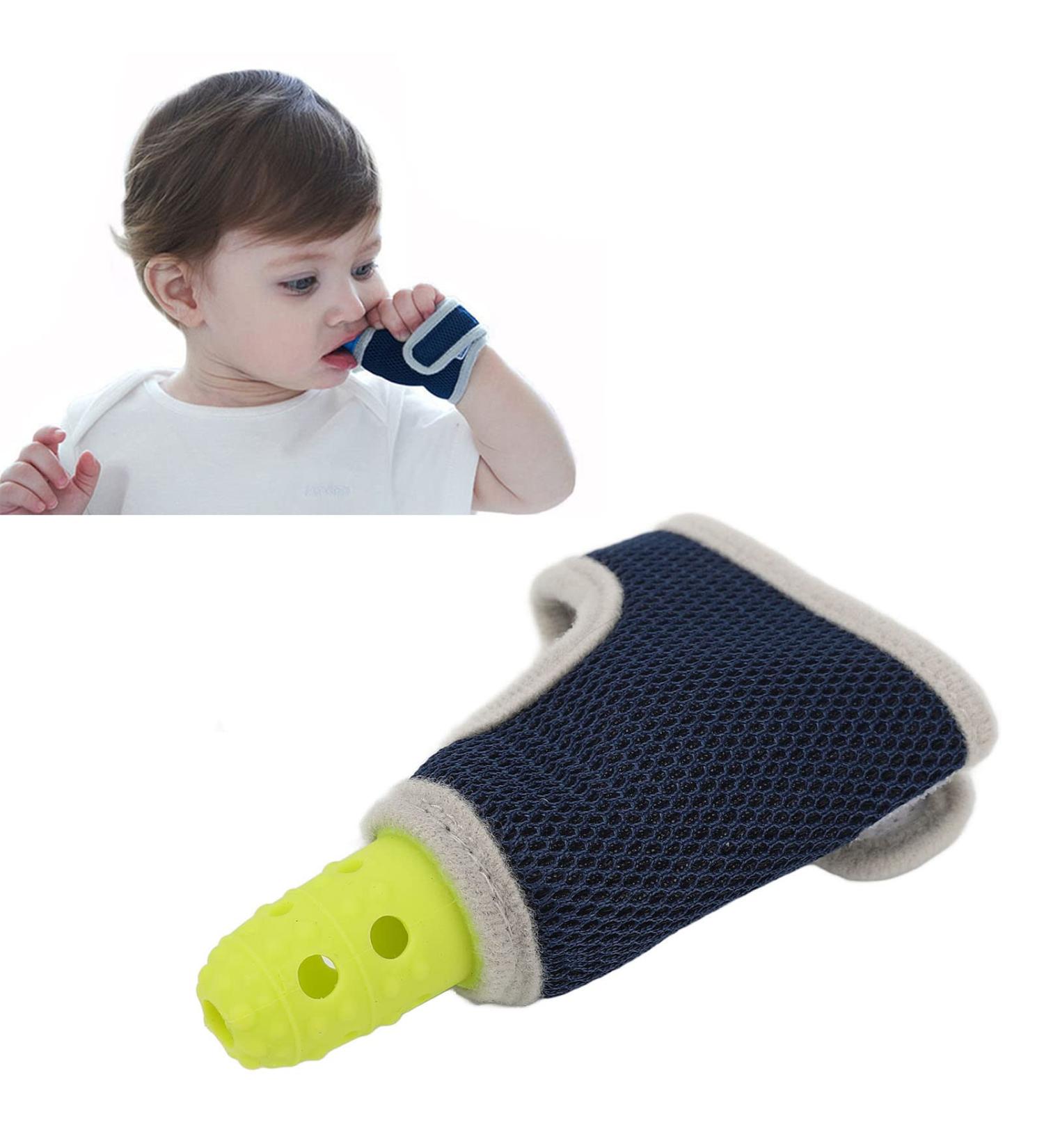 Stop Thumb Sucking - Baby Finger Protection Glove for Babies 3 Months & Up | International Shipping - Buy Online on SooperMarket.com