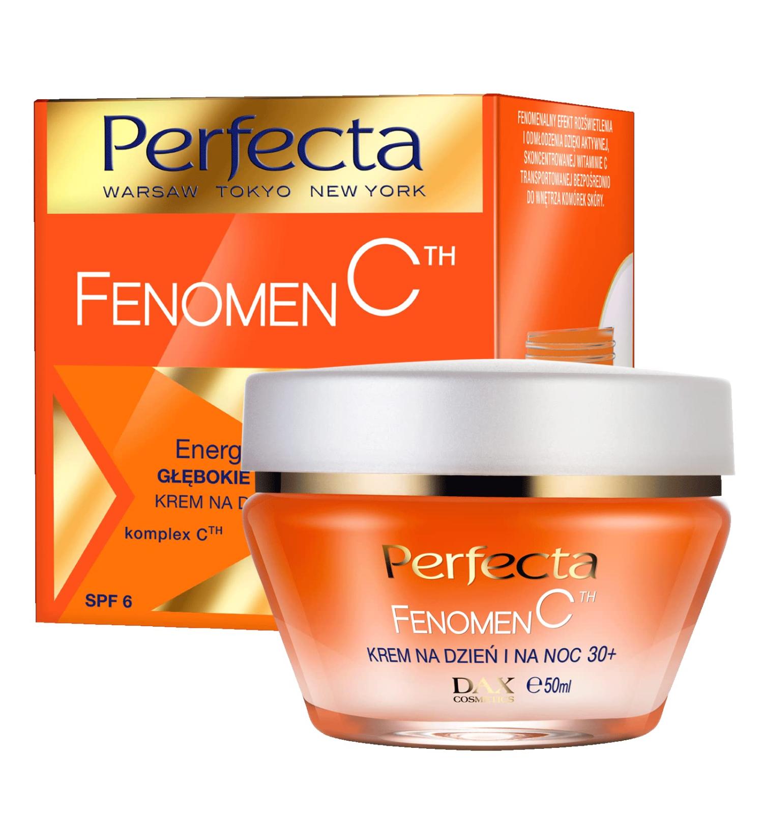 Dax Fenomen C Anti Wrinkle Day & Night Cream with Vitamin C and Hyaluronic Acid 30 + 50ml - Buy Online on SooperMarket.com