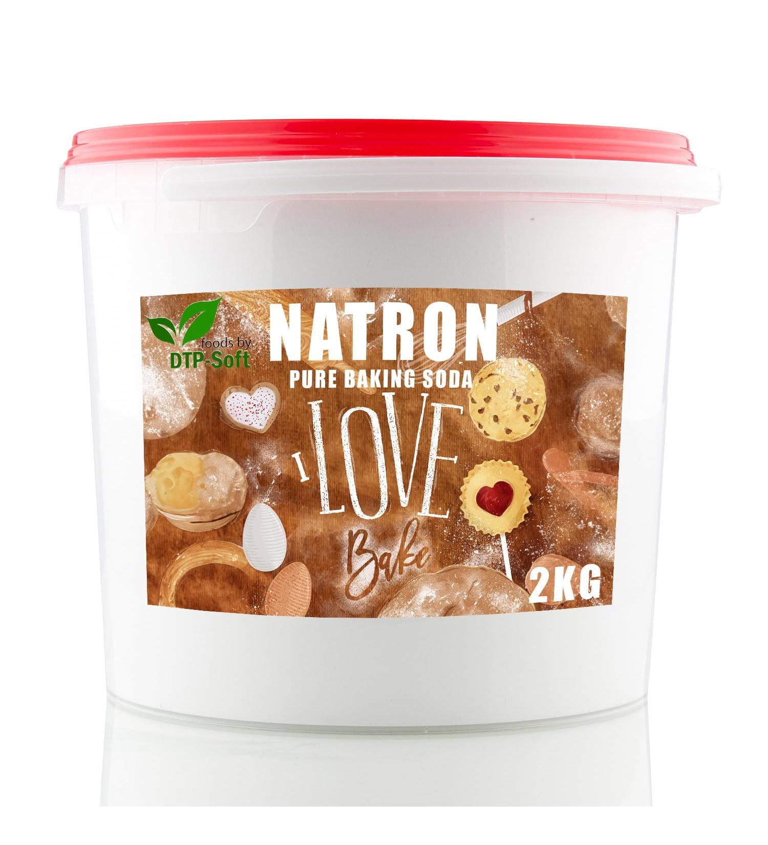 Sodium Bicarbonate (Baking Soda) E500 - 2kg Bucket | Premium Quality Sodium Hydrogen Carbonate for Baking & Cleaning - International Shipping Available - Buy Online on SooperMarket.com