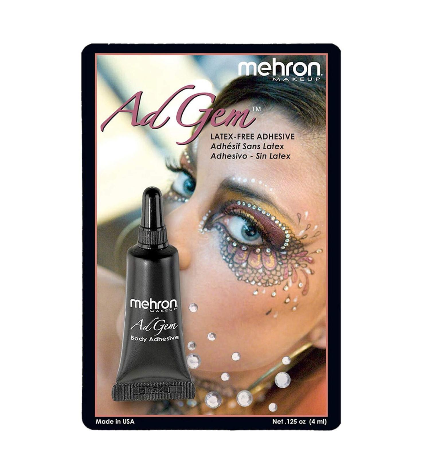 Mehron AdGem Acrylic Adhesive  0.125 oz
