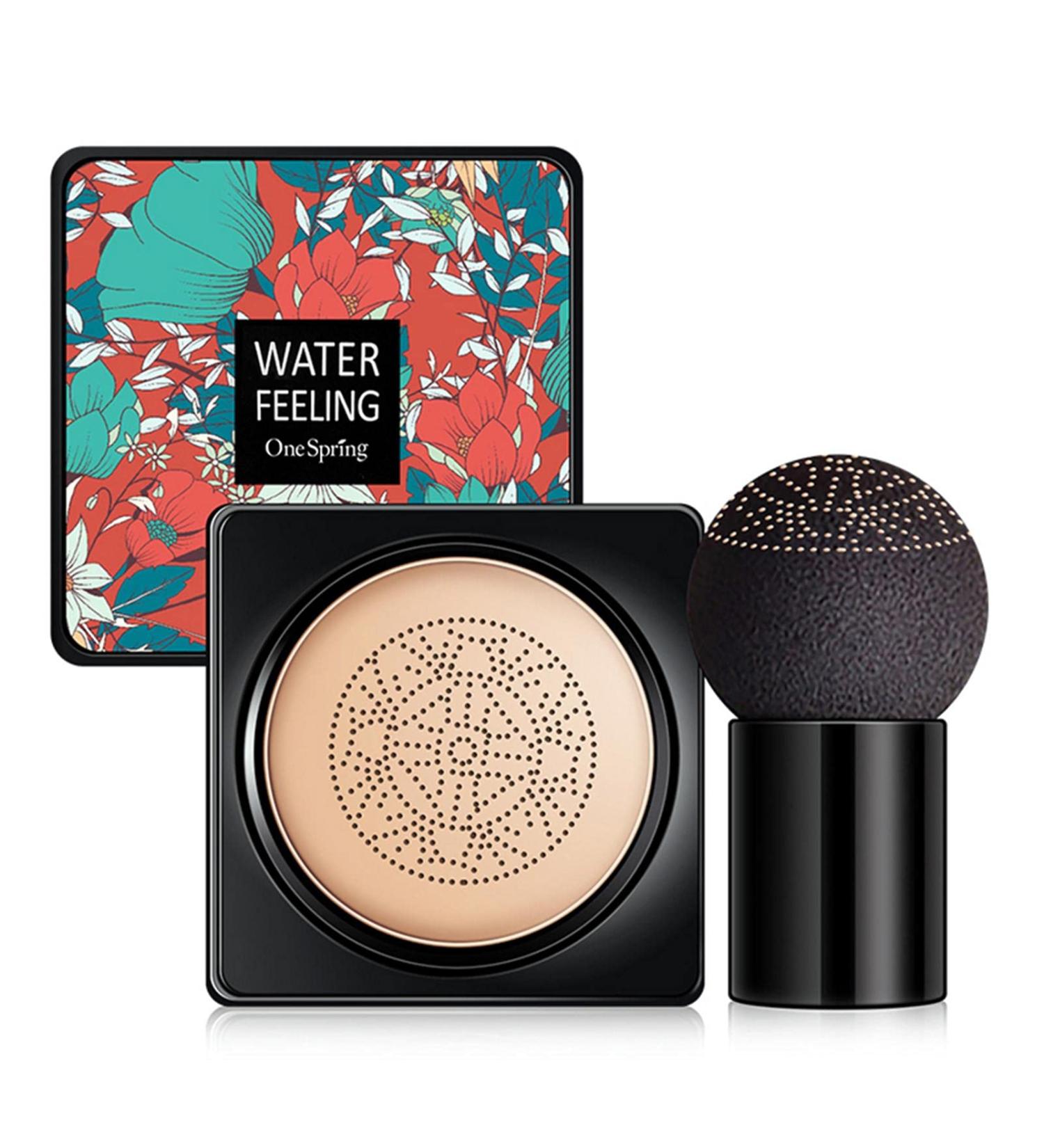 Ulapithi Mushroom Head Air Cushion Foundation | Moisturizing BB Cream & Concealer for All Skin Types | Lightweight & Durable Makeup - Buy Online on SooperMarket.com