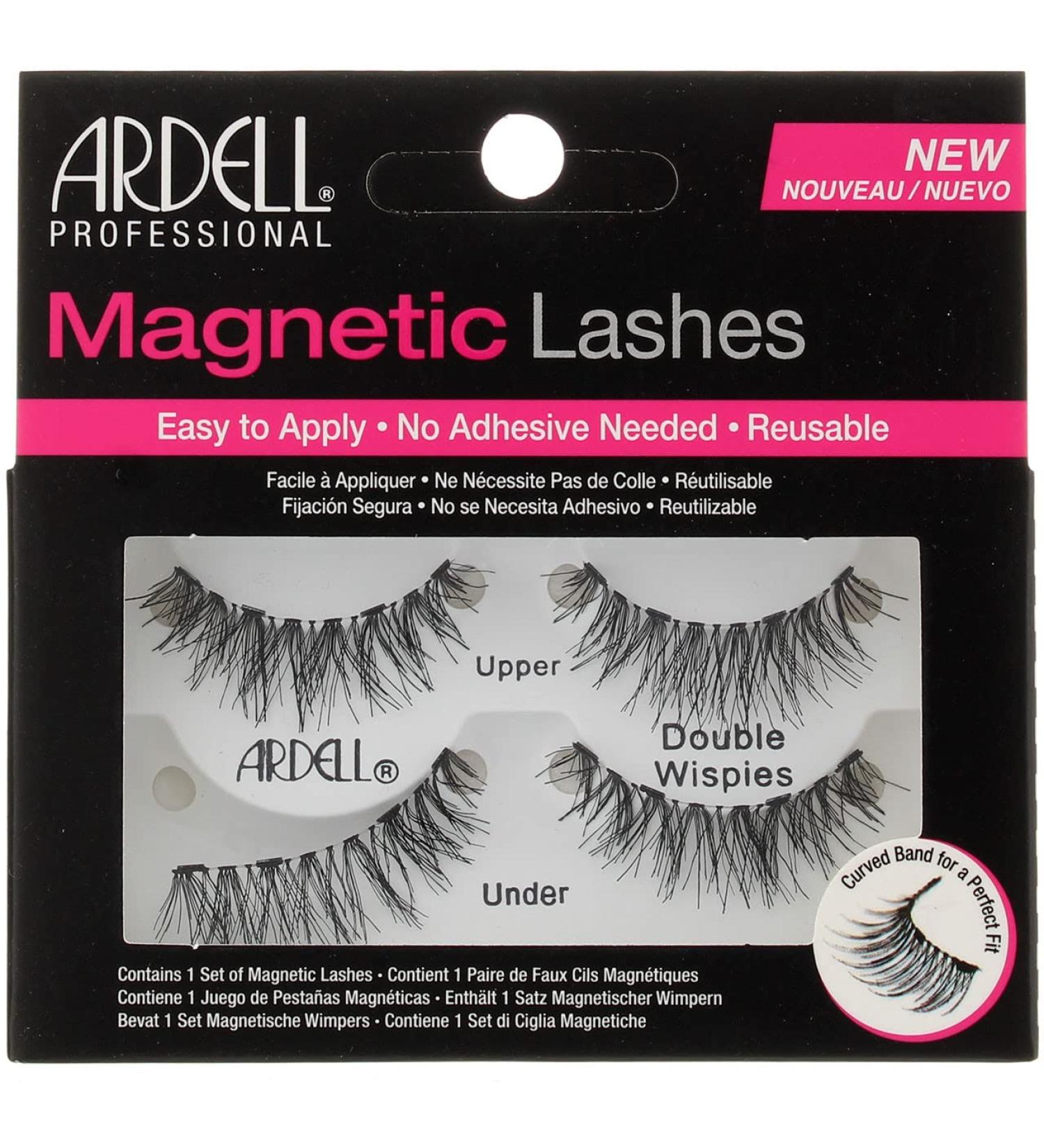 Ardell Professional Magnetic Double Wispies Lashes - 2 Pack Black (AMLD-2pk) - Buy Online on SooperMarket.com