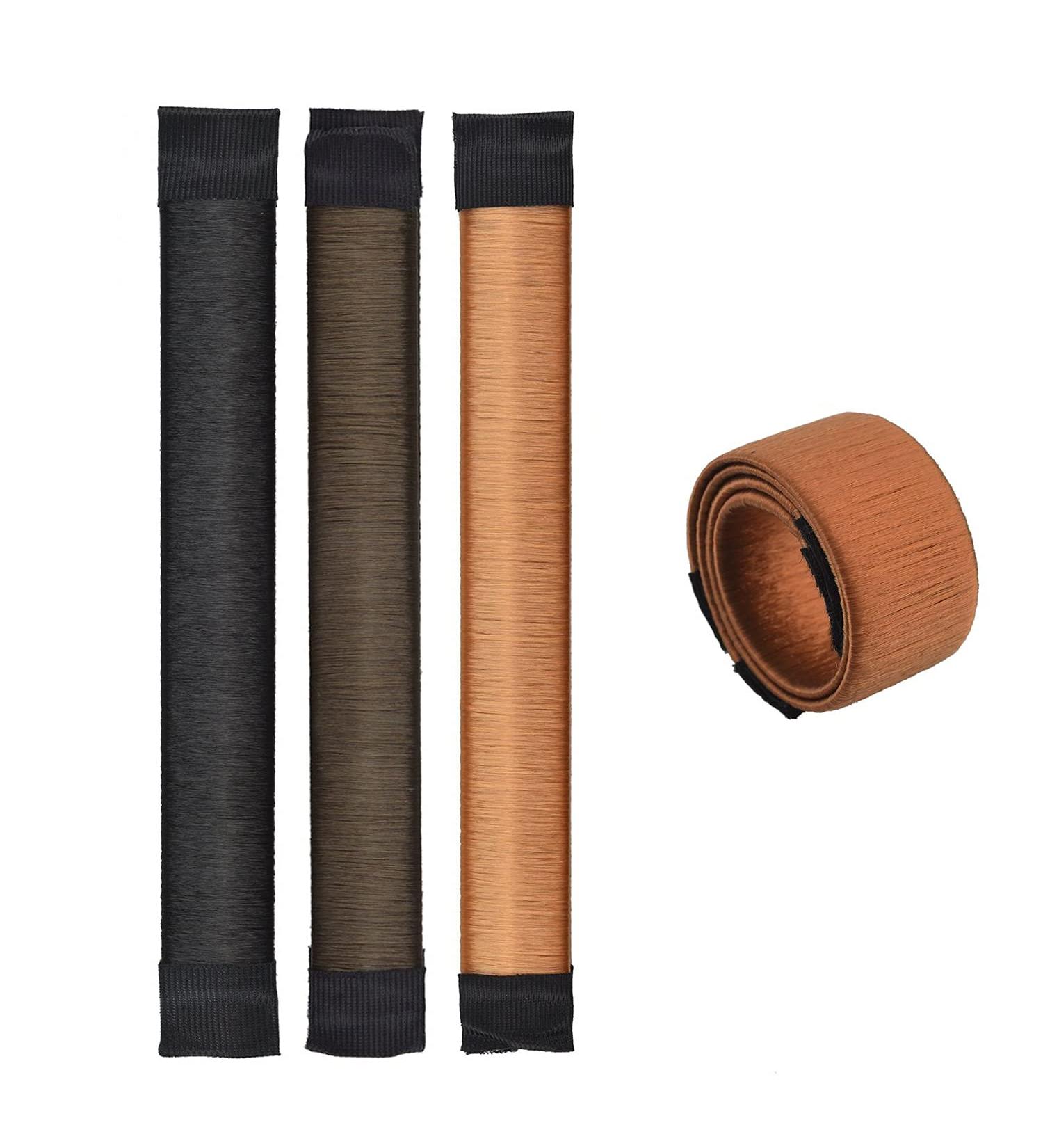 Shop 3 PCS Hair Bun Maker - Stylish Ponytail Accessories & Twist Hair Jewelry for Women & Girls - Buy Online on SooperMarket.com