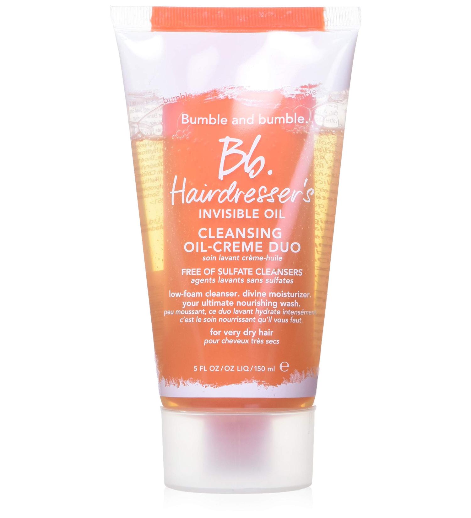 Bumble and Bumble Hairdresser's Invisible Cleansing Oil-Creme Duo 5oz Unisex Cleanser - Buy Online on SooperMarket.com