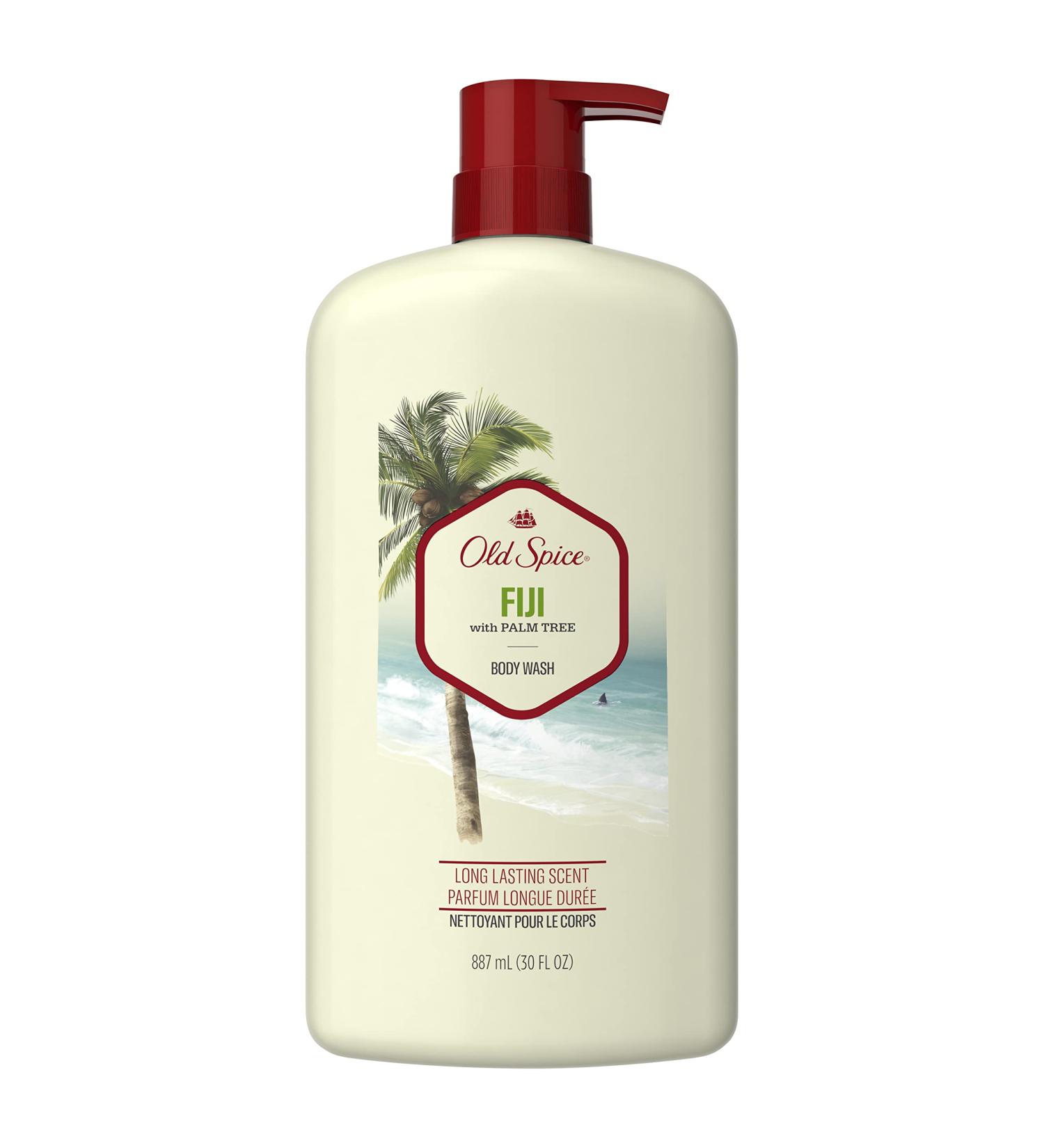 Old Spice Fiji Scent Body Wash for Men 30 fl oz - Long Lasting Freshness - Buy Online on SooperMarket.com