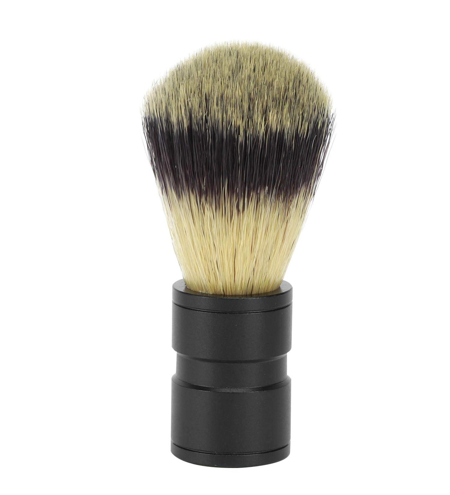iFCOW Beard Shaving Brush for Men - Aluminum Handle Soft Synthetic Nylon Barber Tool | International Shipping - Buy Online on SooperMarket.com