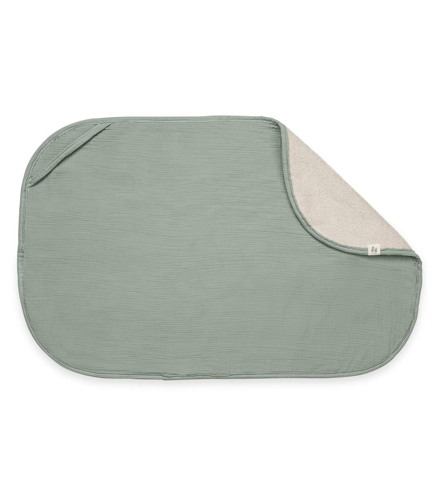 Hauck Topper & Towel for Diaper Pad - Breathable Muslin & Terry Fabric Washable at 60 C Ideal for Baby Boys & Girls - Compatible with Hauck Clean Baby Wrap (Sage) - Buy Online on SooperMarket.com