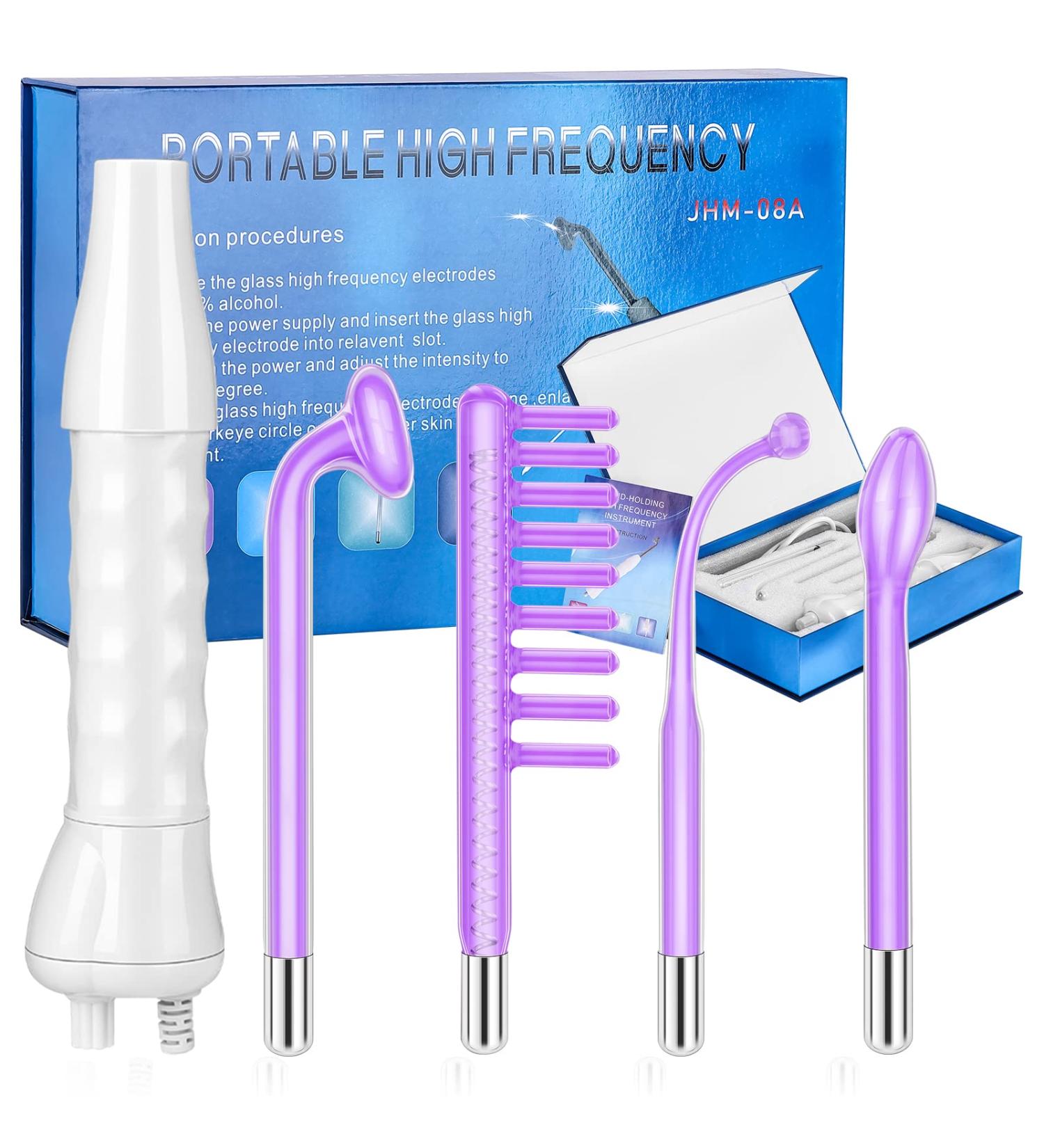 Beauty Star Facial Wand Machine - Violet Portable Beauty Device for Women/Men - Buy Online on SooperMarket.com
