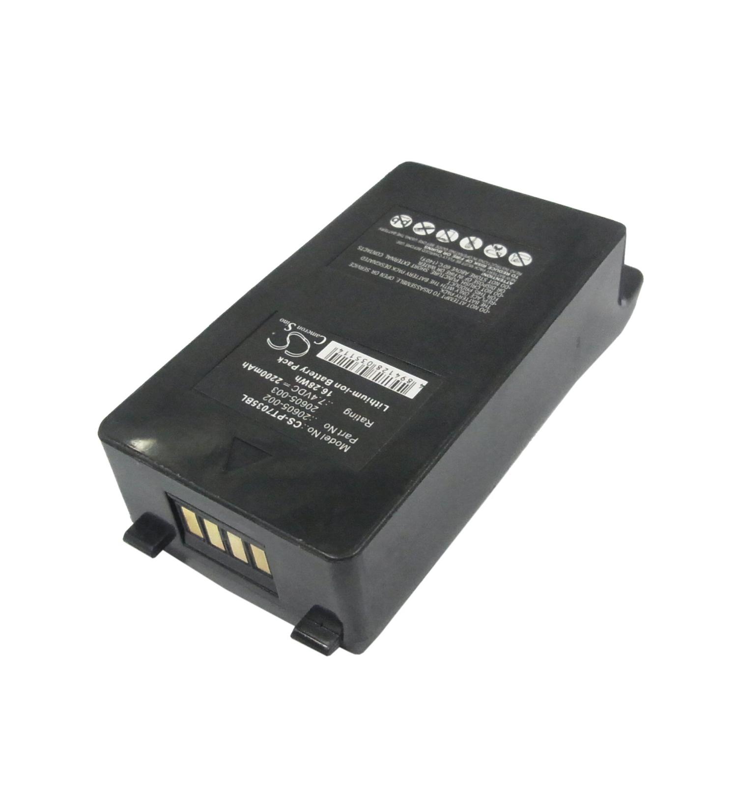 Replacement Battery for Teklogix 7035 & 7035i | 1916926 20605-002 20605-003 | 2200mAh/7.4V - International Shipping Available - Buy Online on SooperMarket.com