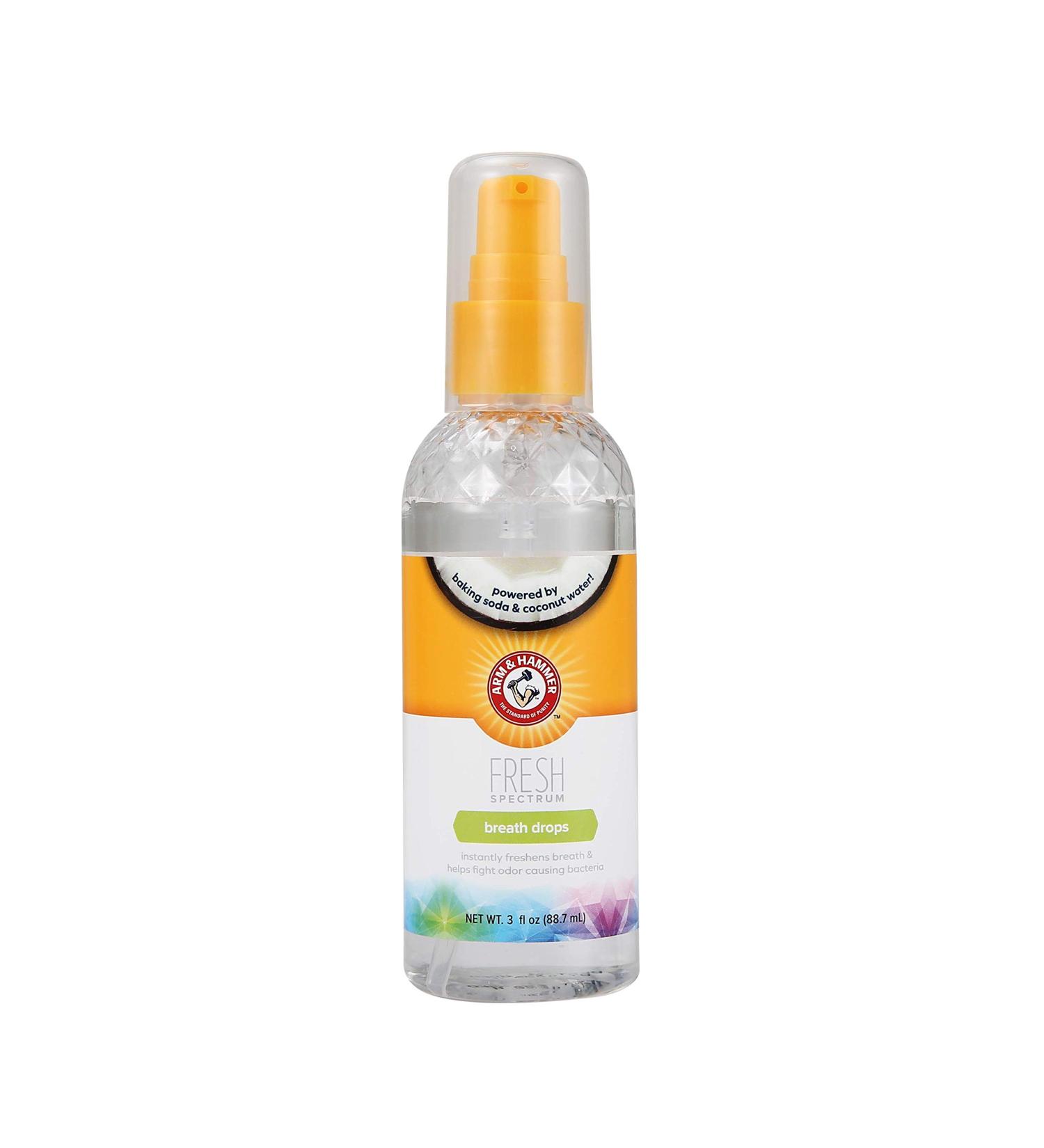 Arm & Hammer Fresh Spectrum Bad Dog Breath Treatment | Dental Care for Dogs | Freshens Breath | Mouthwash Water Additive & Drops - Buy Online on SooperMarket.com