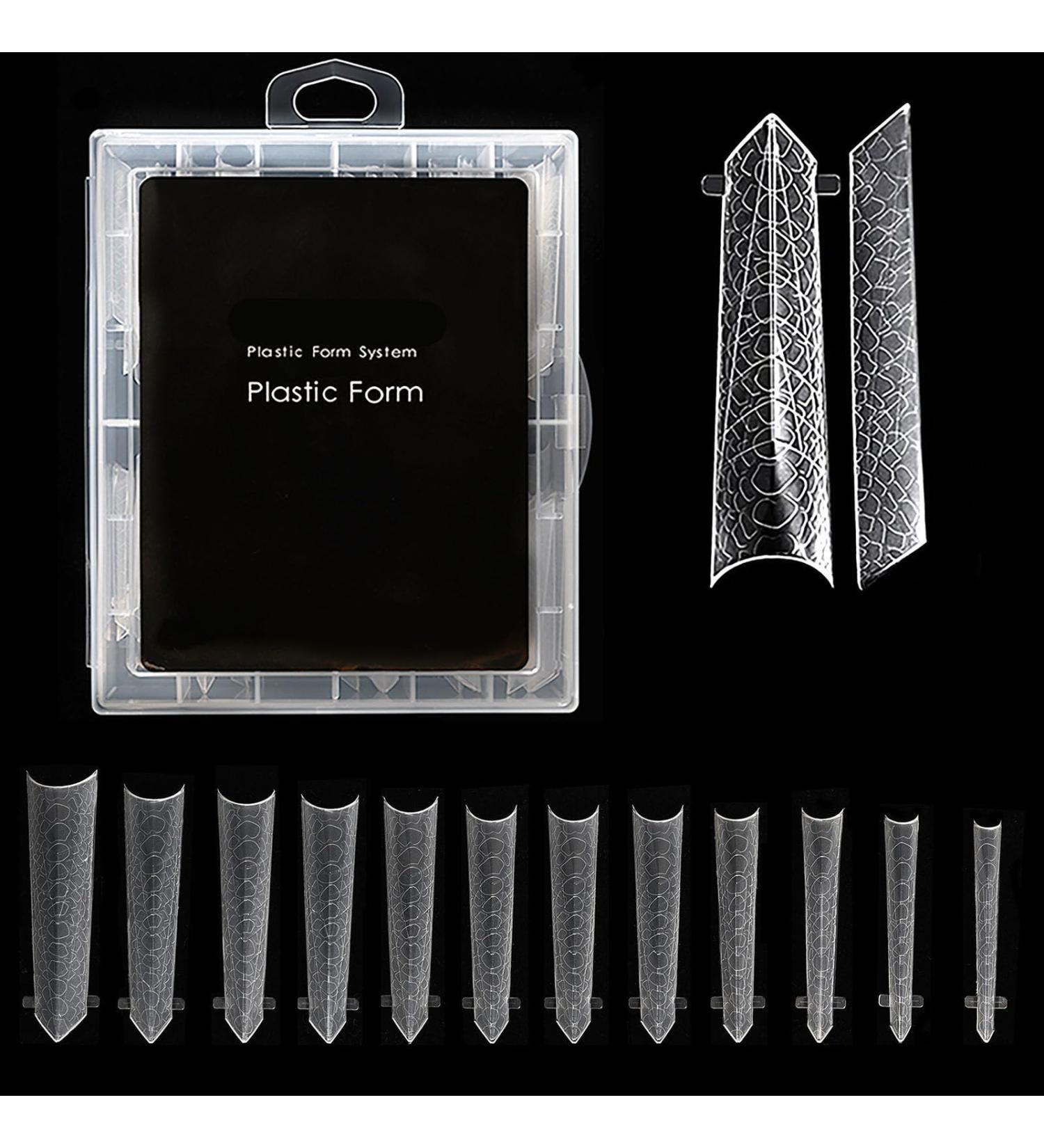 JSGHGDF Fashionable Nails Forms False Nails Full Cover Nails Molds 12 Sizes Nails Extension Nails Art style5 - Buy Online on SooperMarket.com