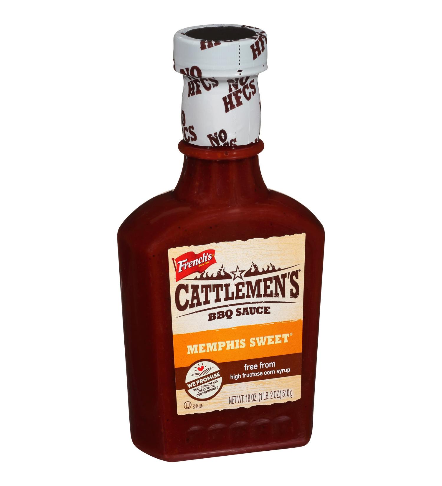Cattlemen's Memphis Sweet BBQ Sauce 18 oz - Authentic Southern Flavor (Pack of 1) - Buy Online on SooperMarket.com