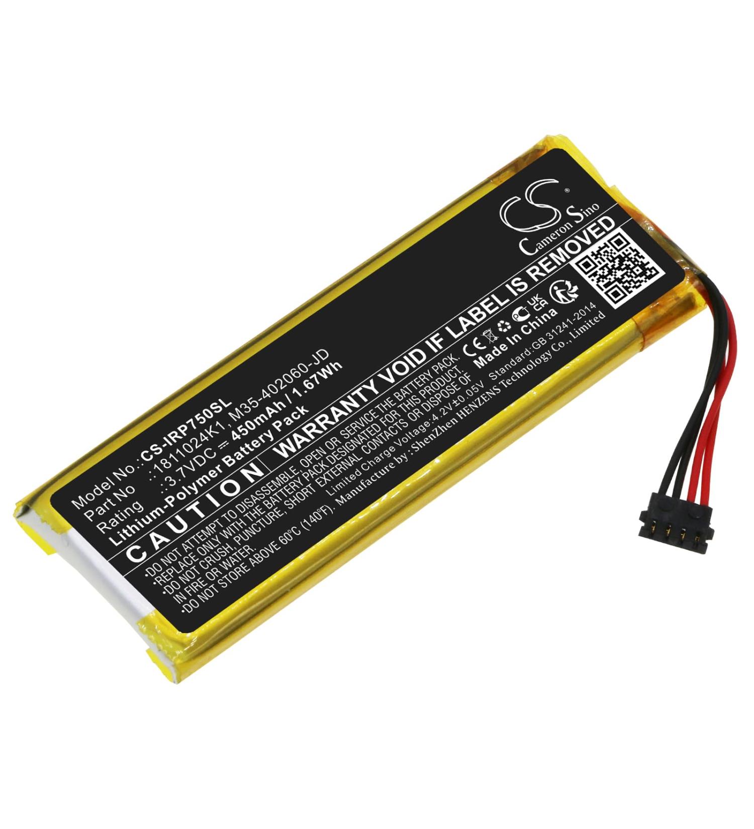 Battery Replacement for Ingenico ROAM RP750X | M35-402060-JD & 1811024K1 | International Shipping Available - Buy Online on SooperMarket.com