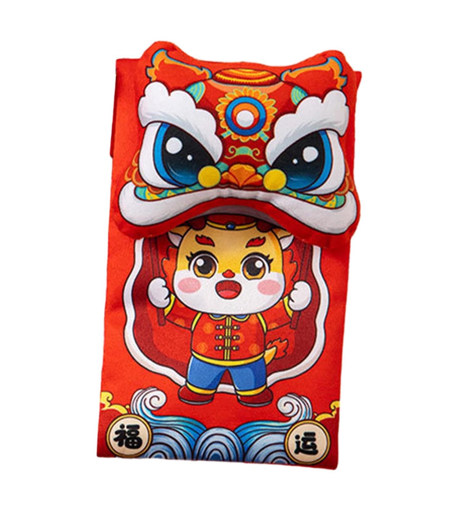 AWHAO Chinese New Year Red Envelope Bag Spring Festival Envelopes Hongbao for Birthday - Buy Online on SooperMarket.com