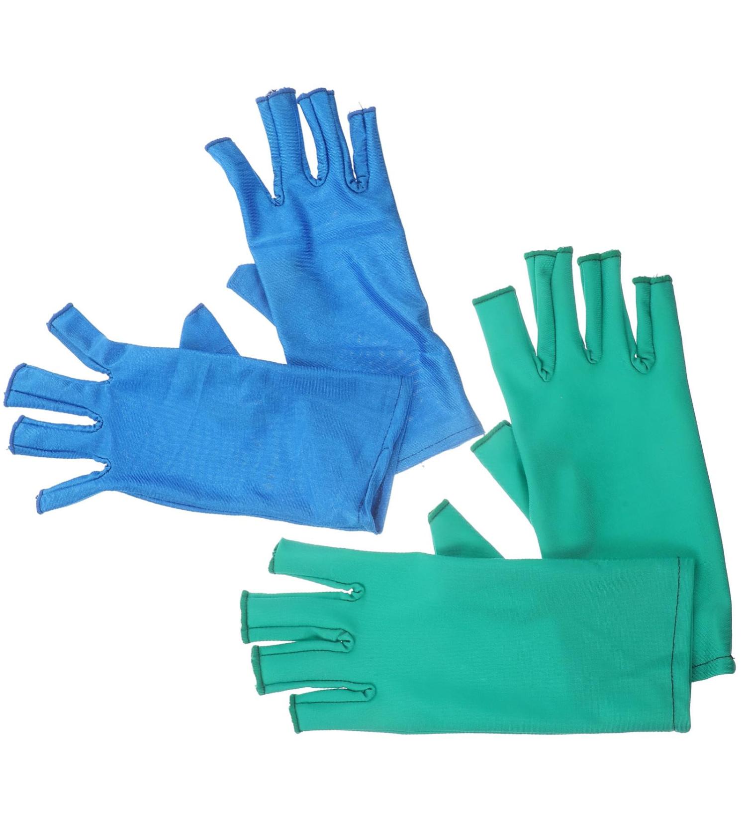 HAPINARY 2 Pairs Mitts Half Fingers Gloves Quilting Supplies Quilting Tools Quilting Hand Covers Fingerless Pressure Gloves Craft Gloves Sewing Hand Covers Work Manicure Spandex - Buy Online on SooperMarket.com
