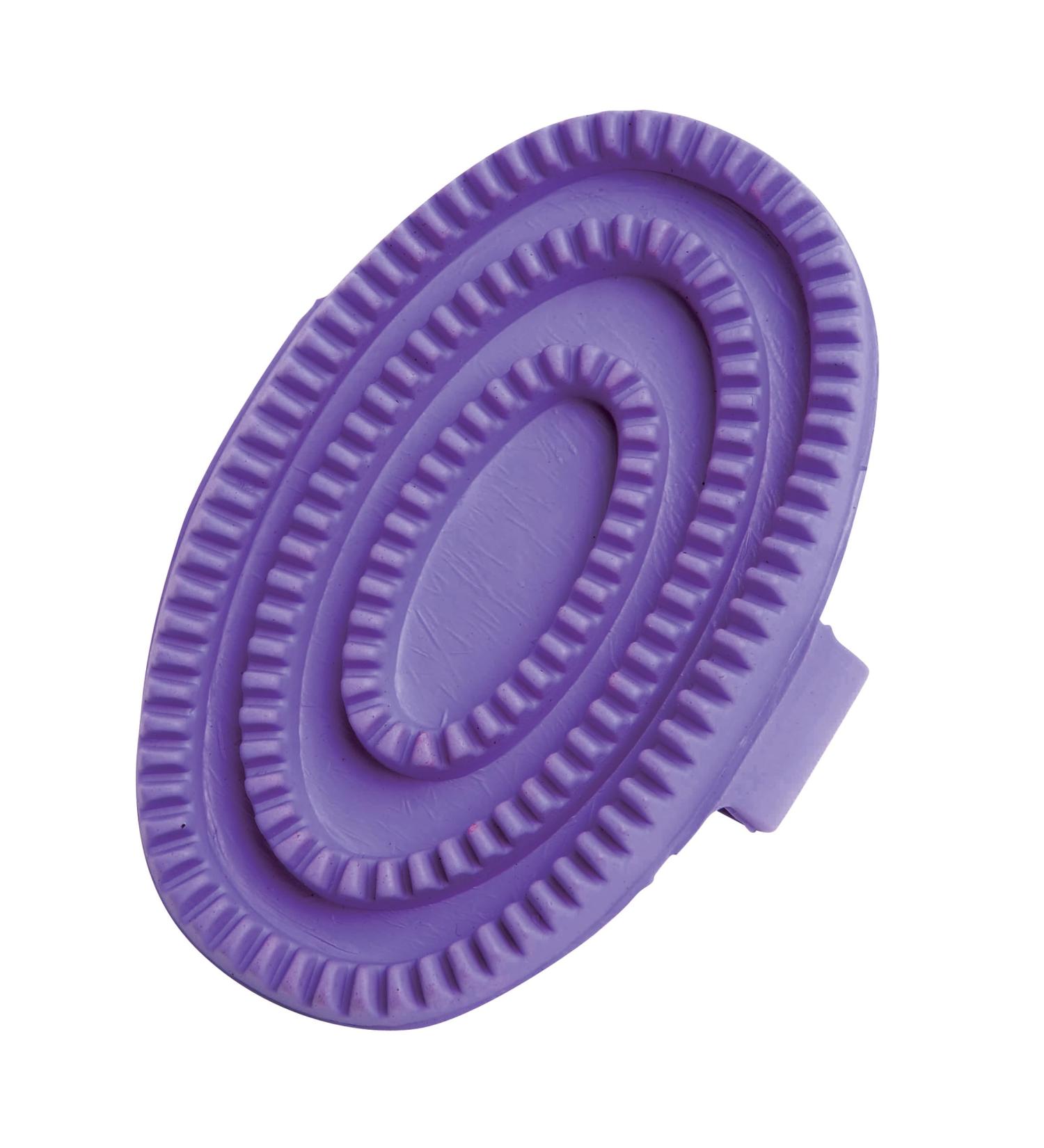 Roma Rubber Curry Comb Purple L L Assorted