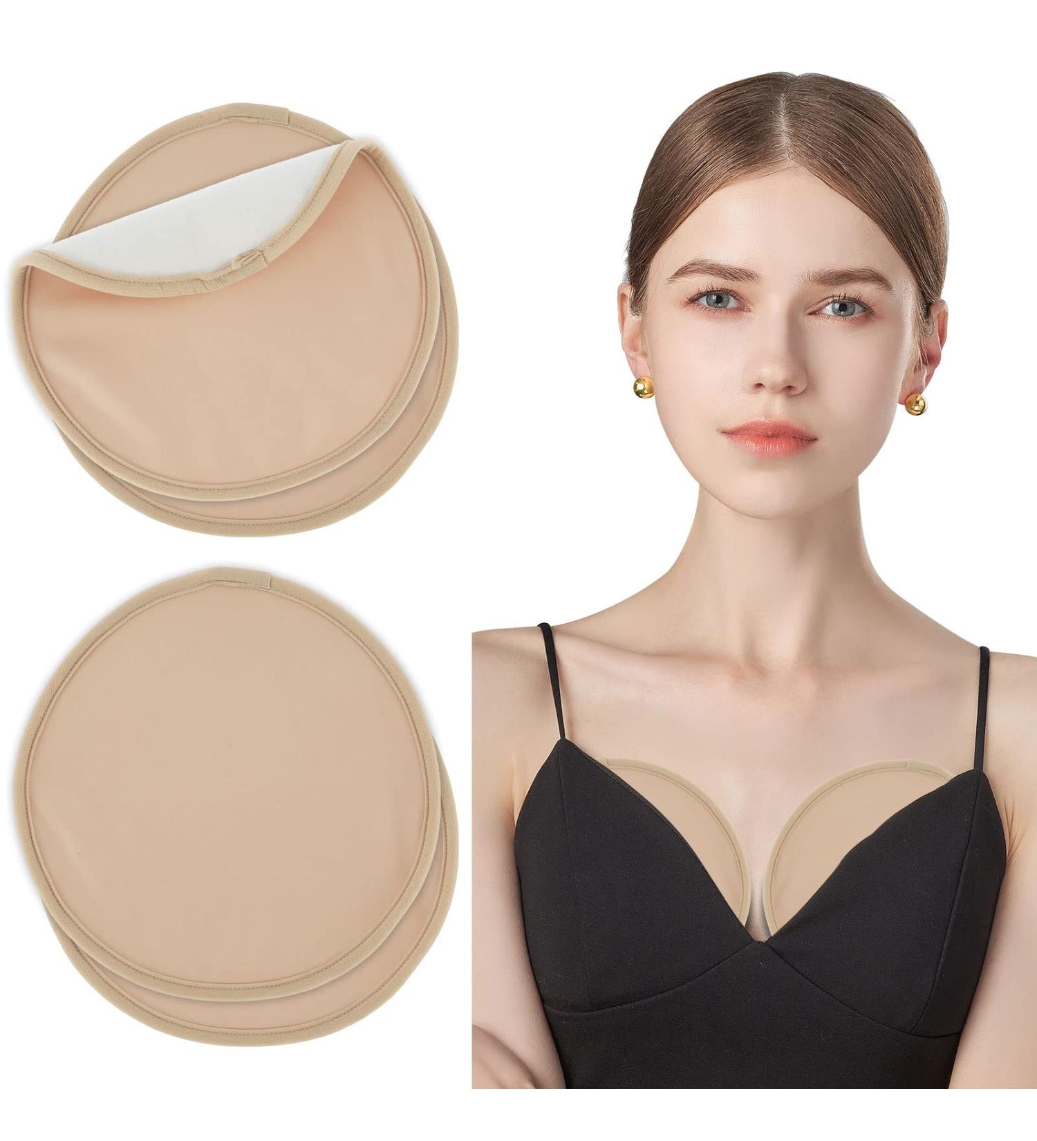 SHAFUFU 4 Pack Reusable Organic Oil Breast Pads | Leak-Proof & Washable Soft Compress for Women | Perfect for Relaxation (Castor Oil Not Included - Buy Online on SooperMarket.com