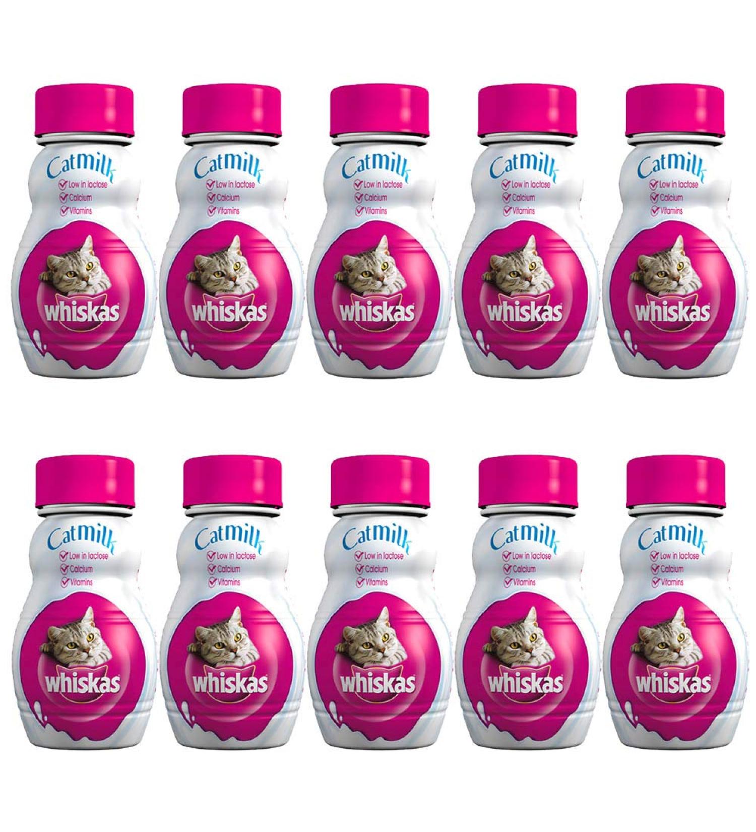 10 x 200ml Cat Milk Treat Healthy Alternative Quality Pet Food