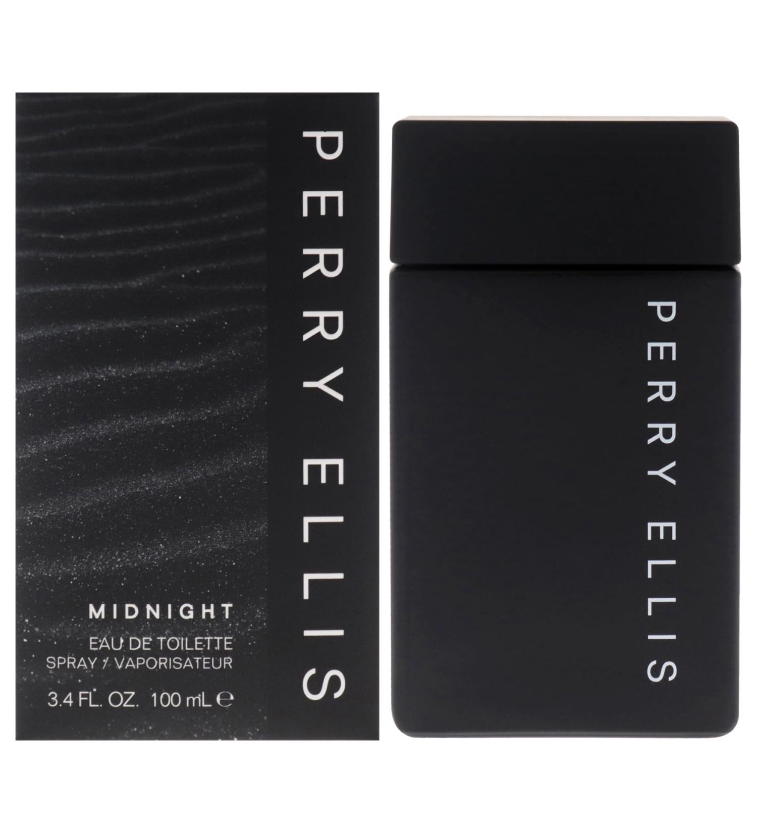 Perry Ellis Midnight for Men - 3.4 oz EDT Spray 3.4 Fl Oz (Pack of 1) - Buy Online on SooperMarket.com