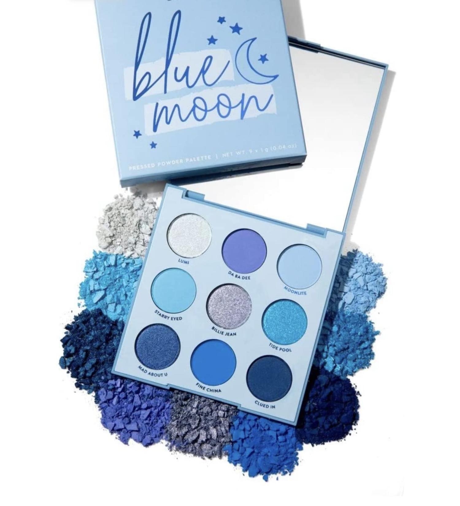 Colourpop Blue Moon Eyeshadow Palette - Vibrant Shades for Stunning Looks - Buy Online on SooperMarket.com