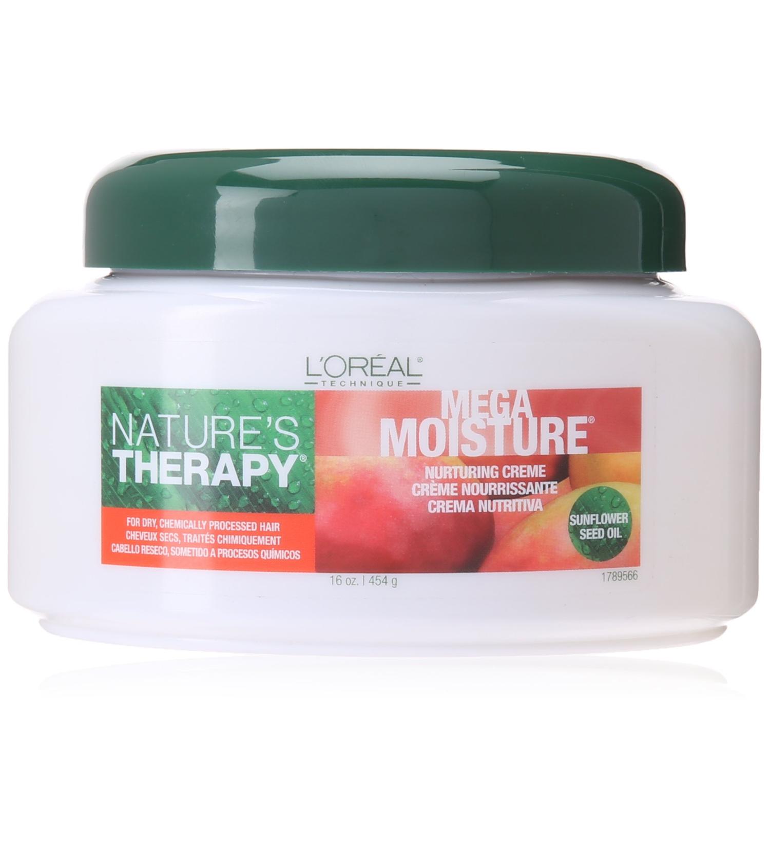 L'Oreal Paris Natures Therapy Mega Moisture Nurturing Creme  16 Ounce 1 Pound (Pack of 1)