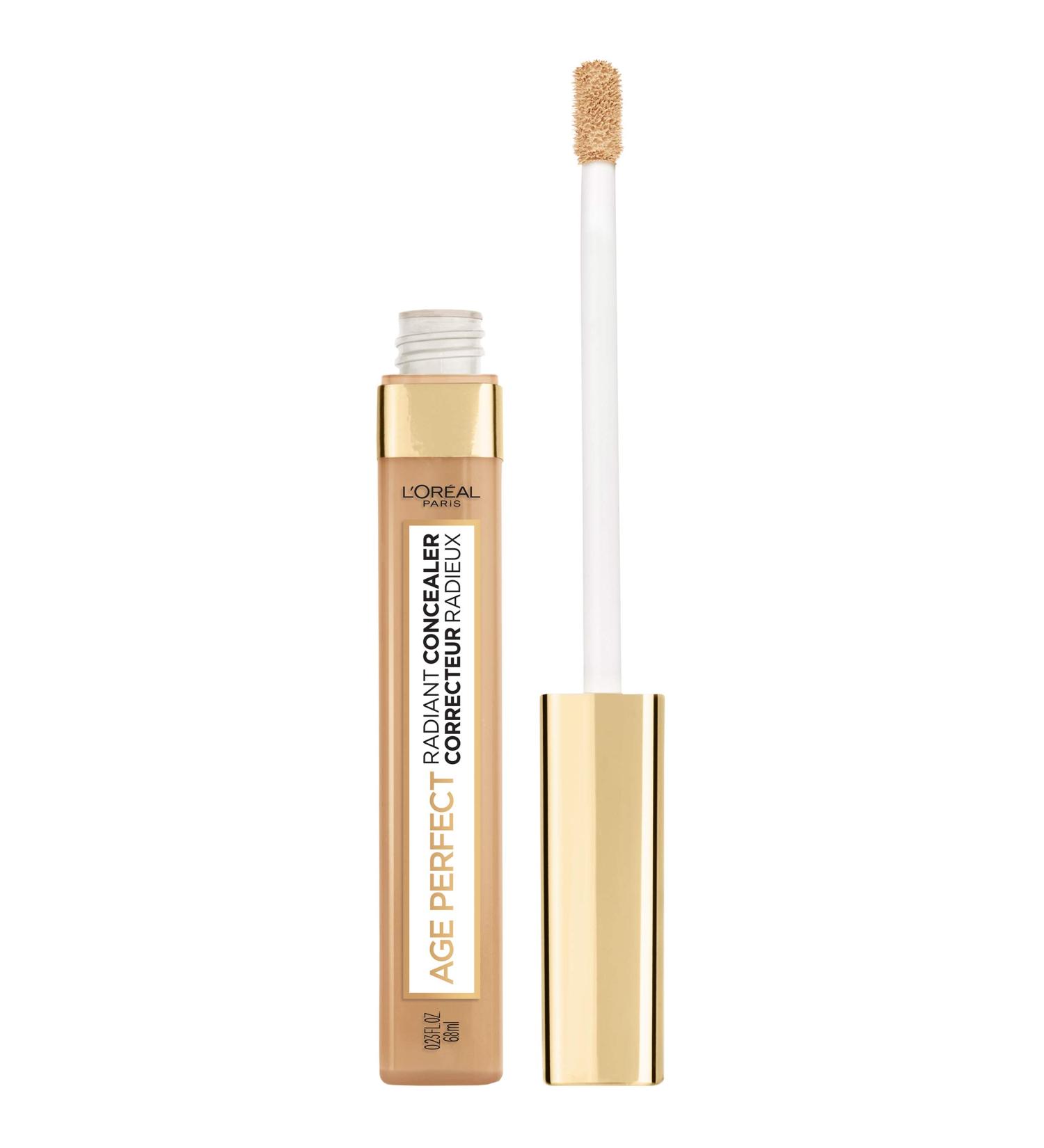 L'Oreal Paris Age Perfect Radiant Concealer in Warm Beige - Hydrating Serum, Glycerin Formula - Buy Online on SooperMarket.com