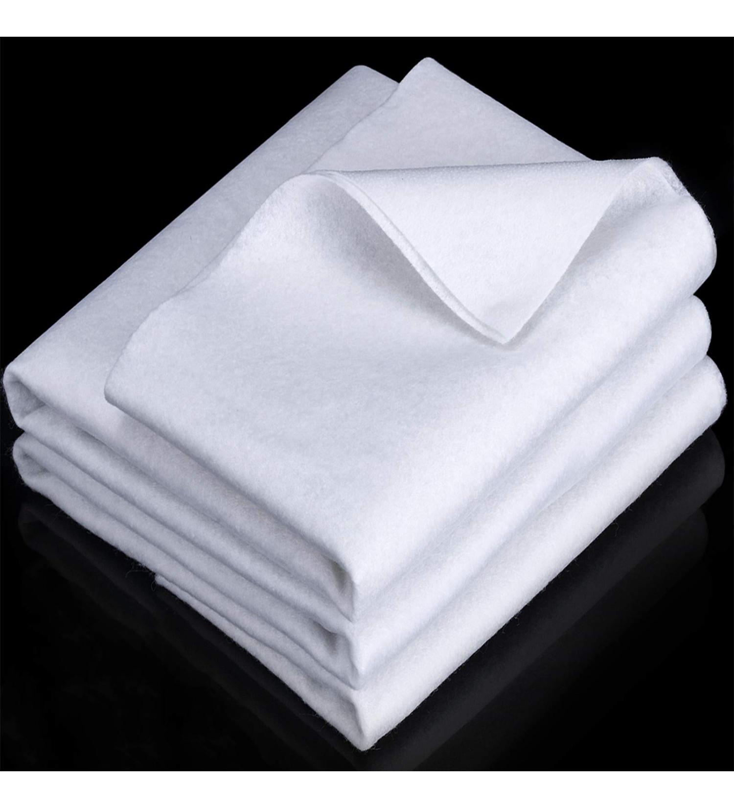 Fusible Fleece Interfacing - 2 Pack, 20 x 108 Inch - Iron On Batting for Sewing, Quilting, Crafting - DIY Tote Bags, Home Decor - White Foam Stabilizer - Buy Online on SooperMarket.com