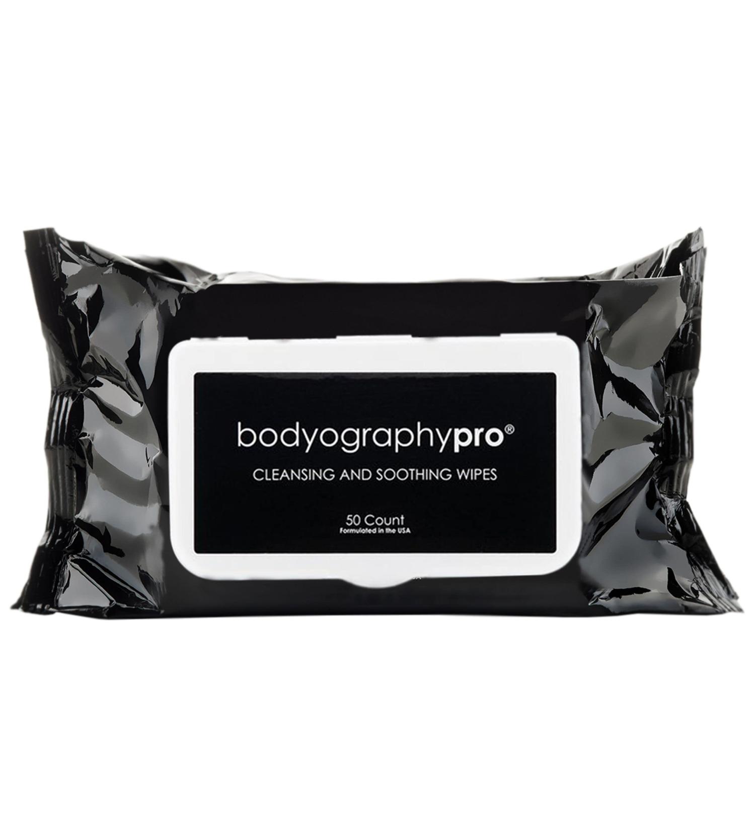 Bodyography Face It Cleansing Wipes - Soothing Makeup Remover & Nourishing Facial Wipes for All Skin Types - Fast International Shipping - Buy Online on SooperMarket.com