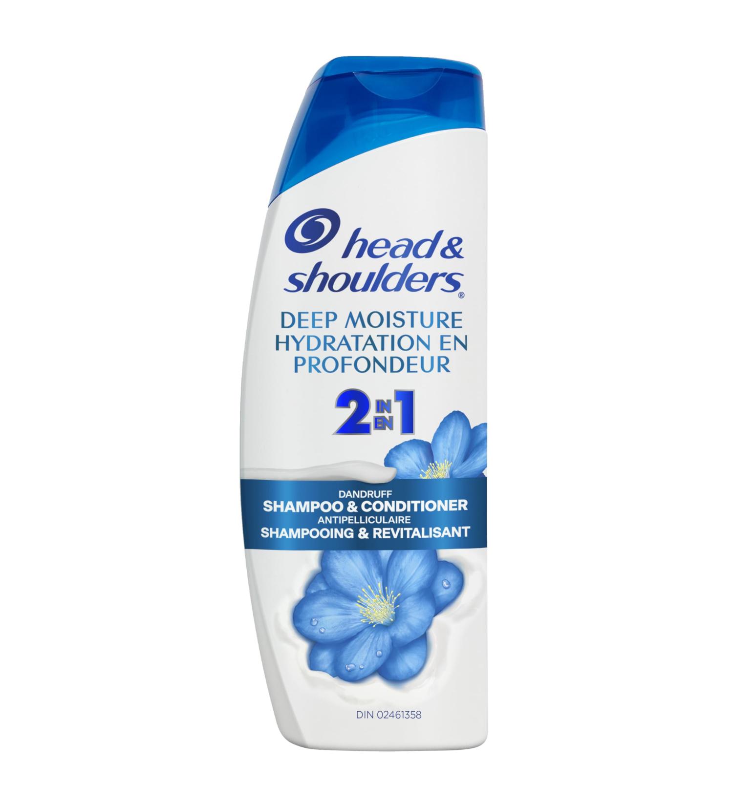Head & Shoulders Deep Moisture 2-in-1 Anti-Dandruff Shampoo + Conditioner 370 mL - Buy Online on SooperMarket.com