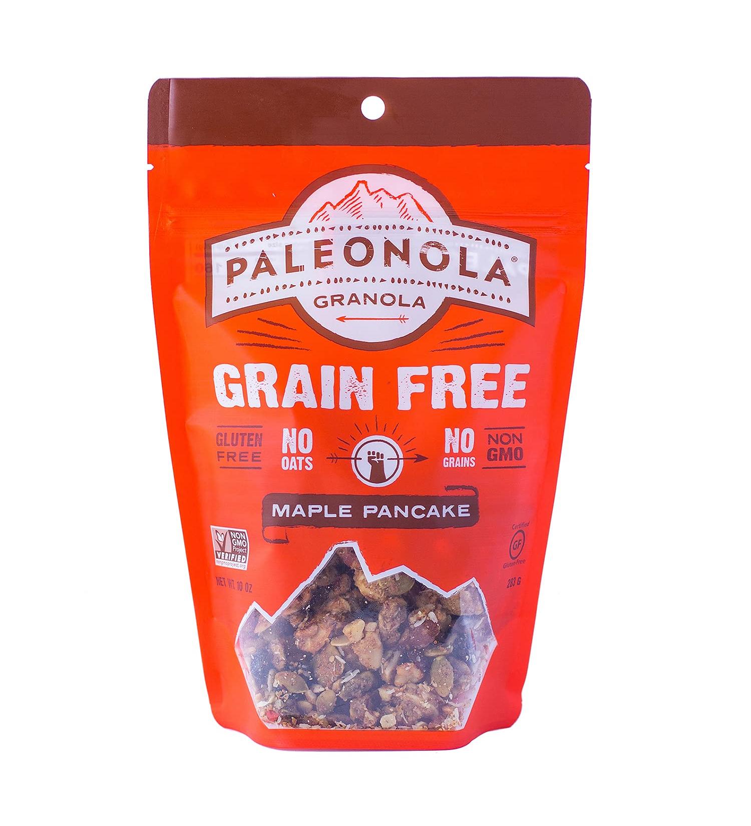 Buy Paleonola Grain Free Granola - Maple Pancake Flavor | Non-GMO, Gluten-Free, Low Carb Breakfast Snack - Buy Online on SooperMarket.com