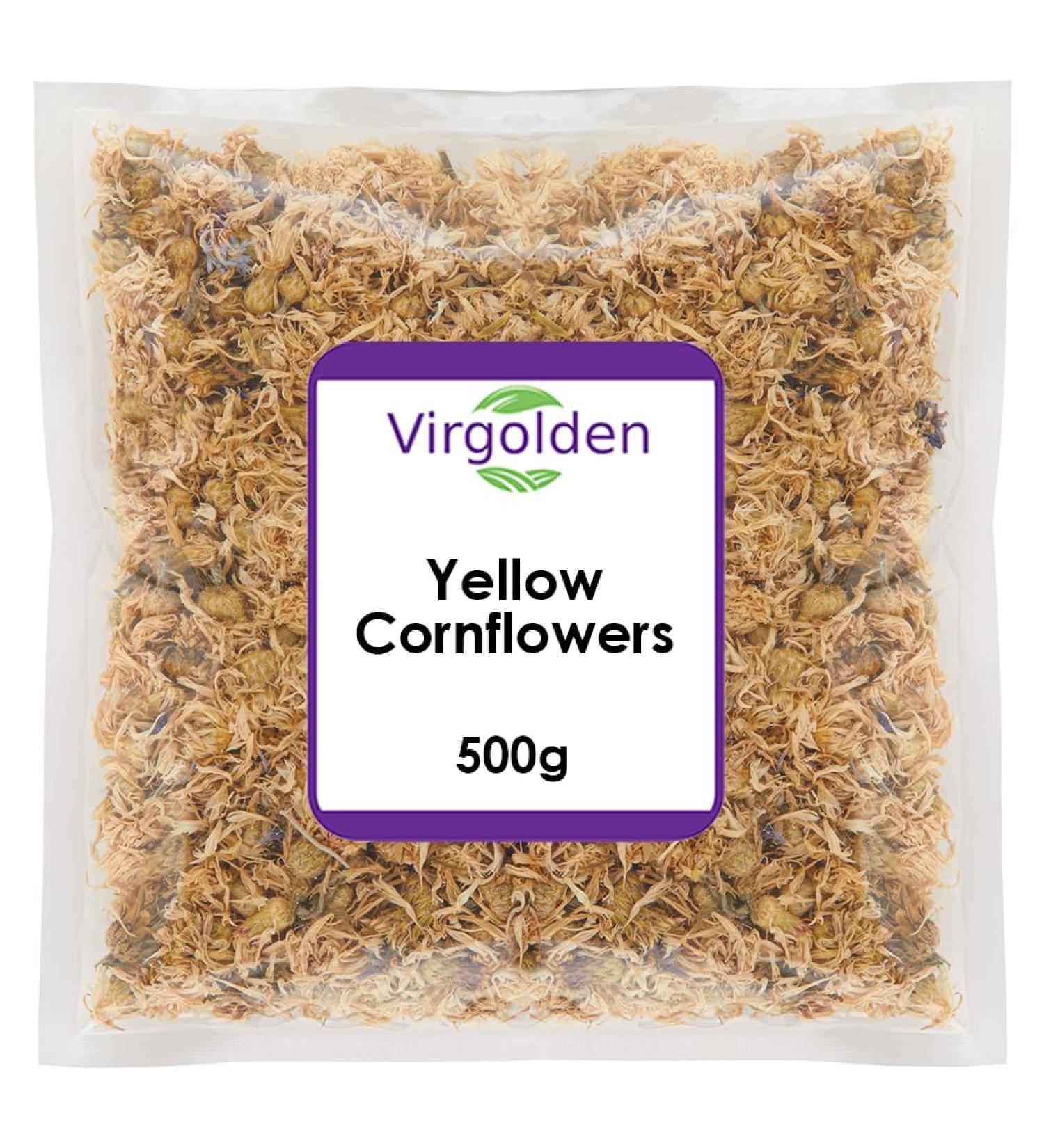 Yellow Cornflowers 500g by Virgolden - Buy Online on SooperMarket.com