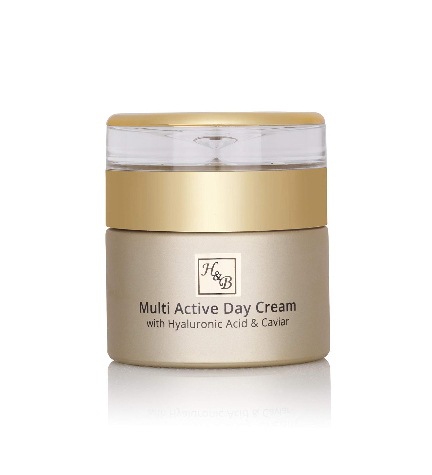 Buy H&B Multi-Active Day Cream - Anti-Aging Face Moisturizer with Hyaluronic Acid & Caviar for Women - International Shipping - Buy Online on SooperMarket.com