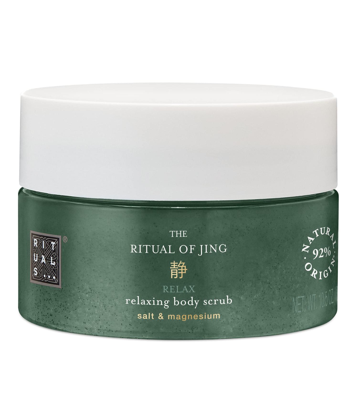 RITUALS The Ritual Of Jing Relaxing Body Scrub 300g - Soothing Mint Exfoliant for Glowing Skin | International Shipping Available - Buy Online on SooperMarket.com