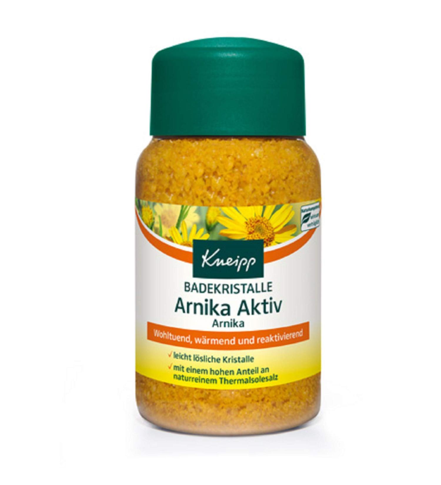 Kneipp Bath Crystals Arnica Active - Joints & Muscle Relief 500g | International Shipping Available - Buy Online on SooperMarket.com