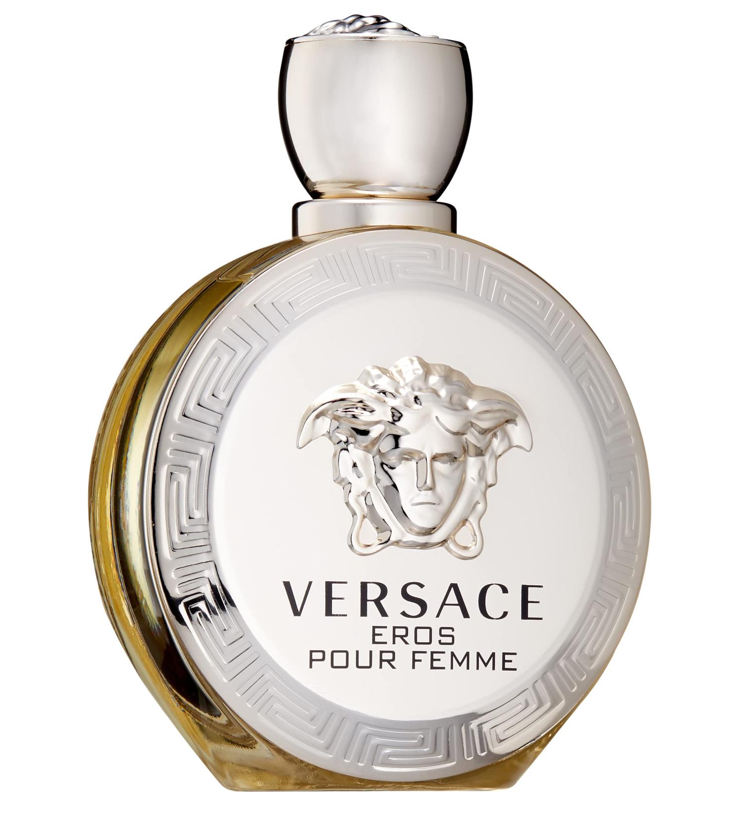 VERSACE Eros Eau De Parfum Spray for Women 3.4 Fl Oz - Jasmine, Labdanum, Peony & More - Buy Online on SooperMarket.com