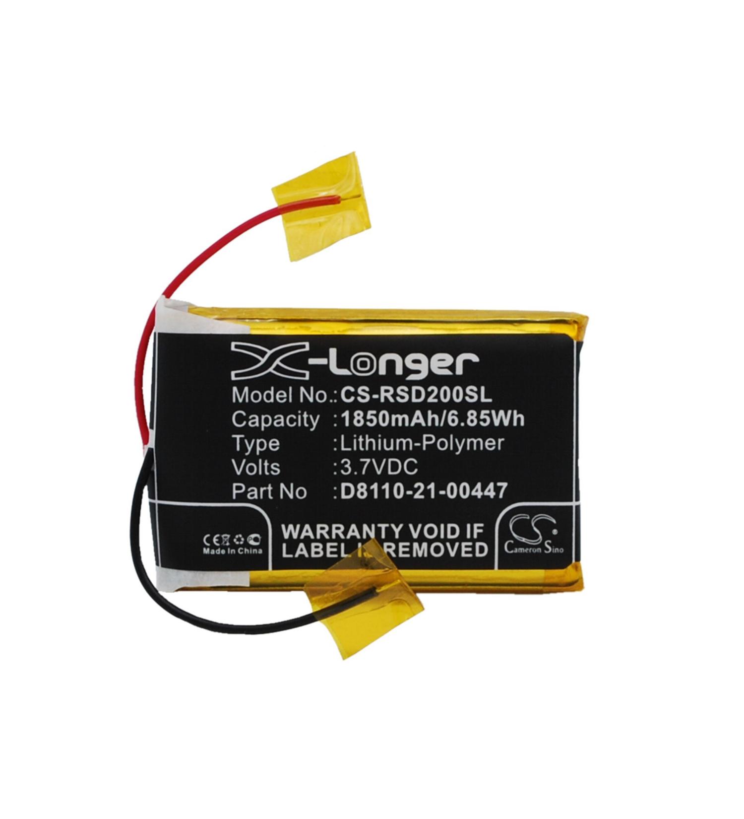 Replacement Battery for Roberts D8110-21-00447 Sports Dab2 - International Shipping Available - Buy Online on SooperMarket.com