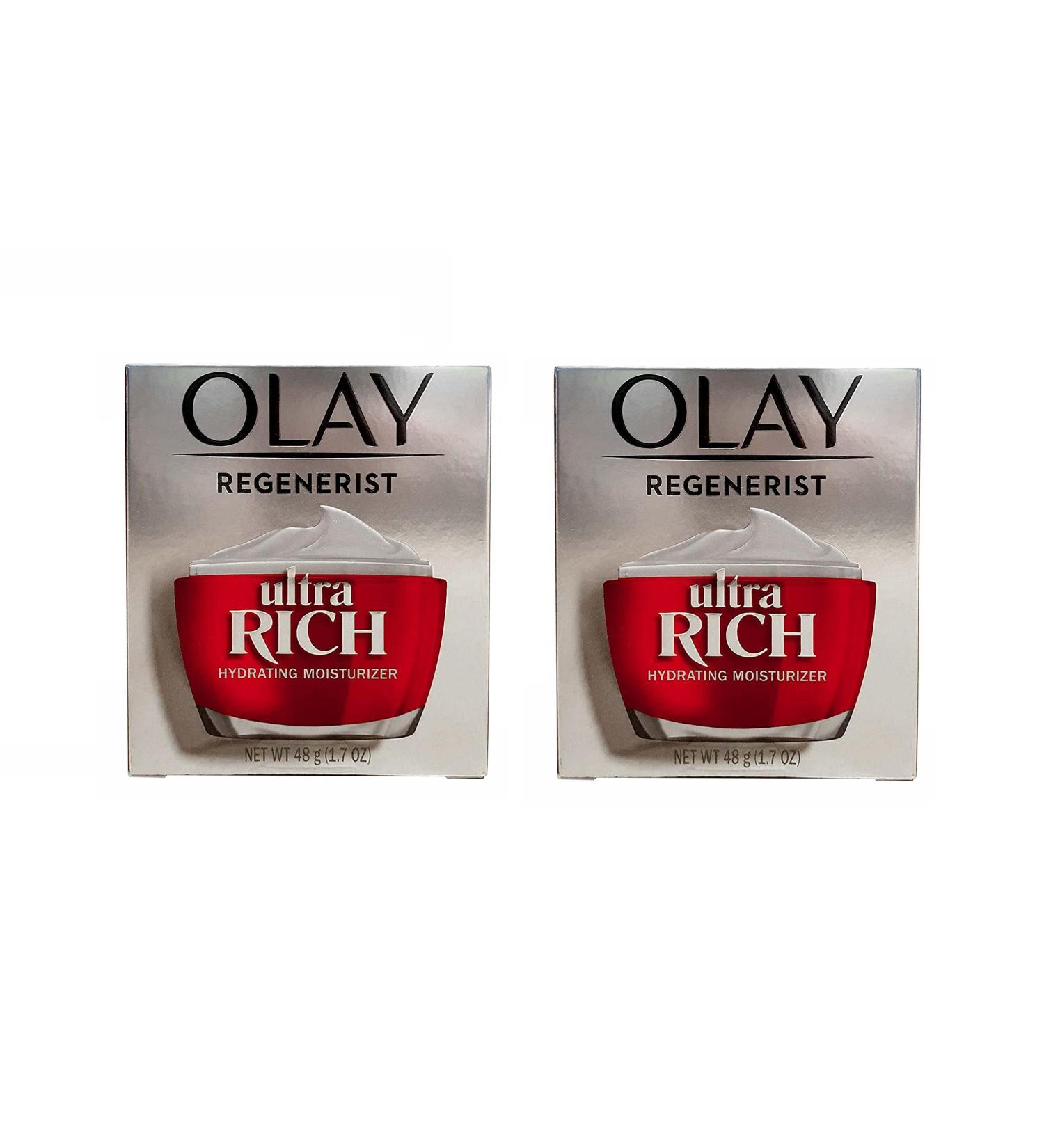 Ultra Rich Hydrating Moisturizer Face Cream WITH FRAGRANCE - 1.7oz (PACK OF 2)