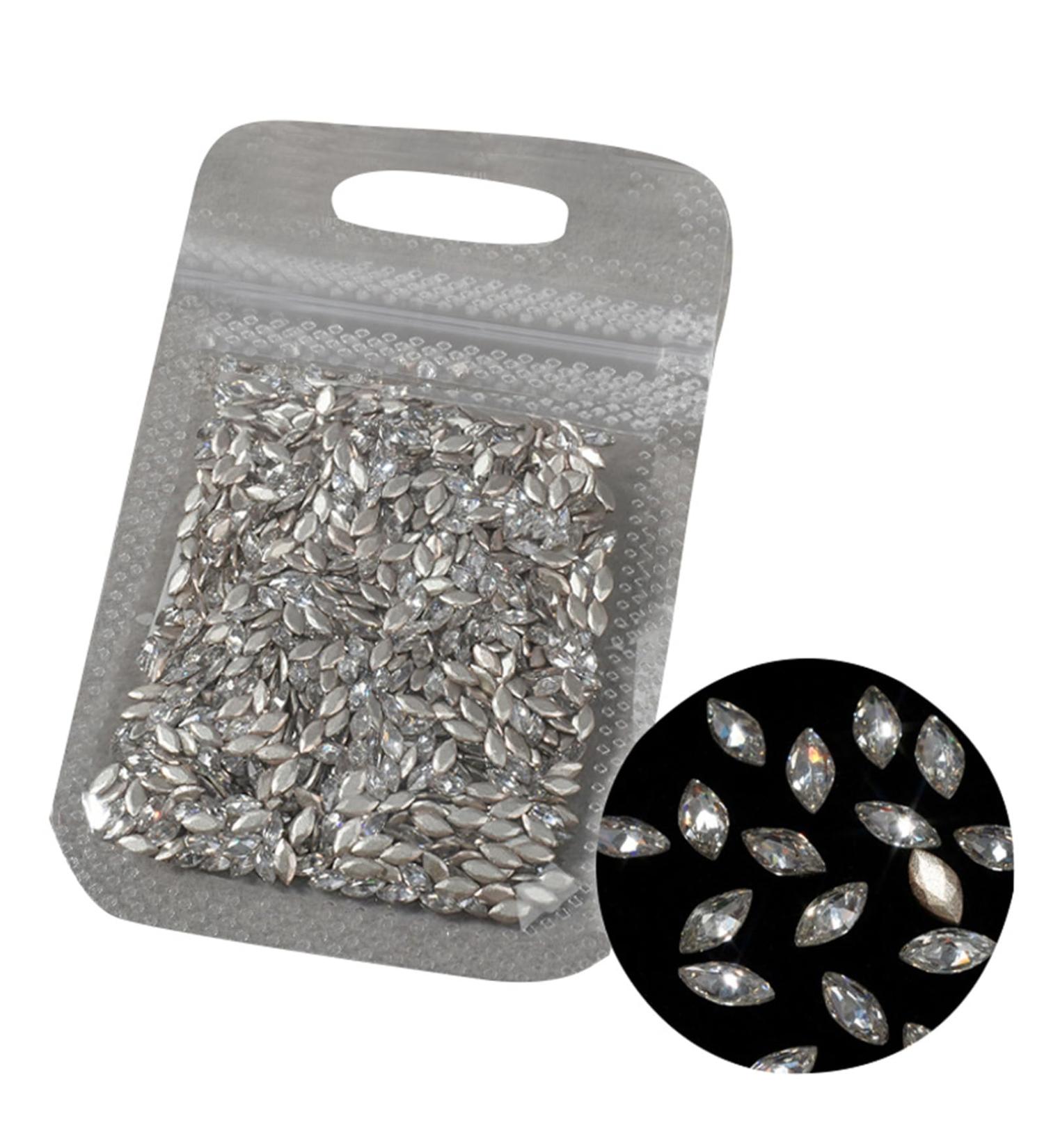 1440Pcs Flatback Rhinestones Nails Art For DIY Projects And Clothing Embellishments Crafts And Sewing Nails Art Decoration 05 horse eye - Buy Online on SooperMarket.com
