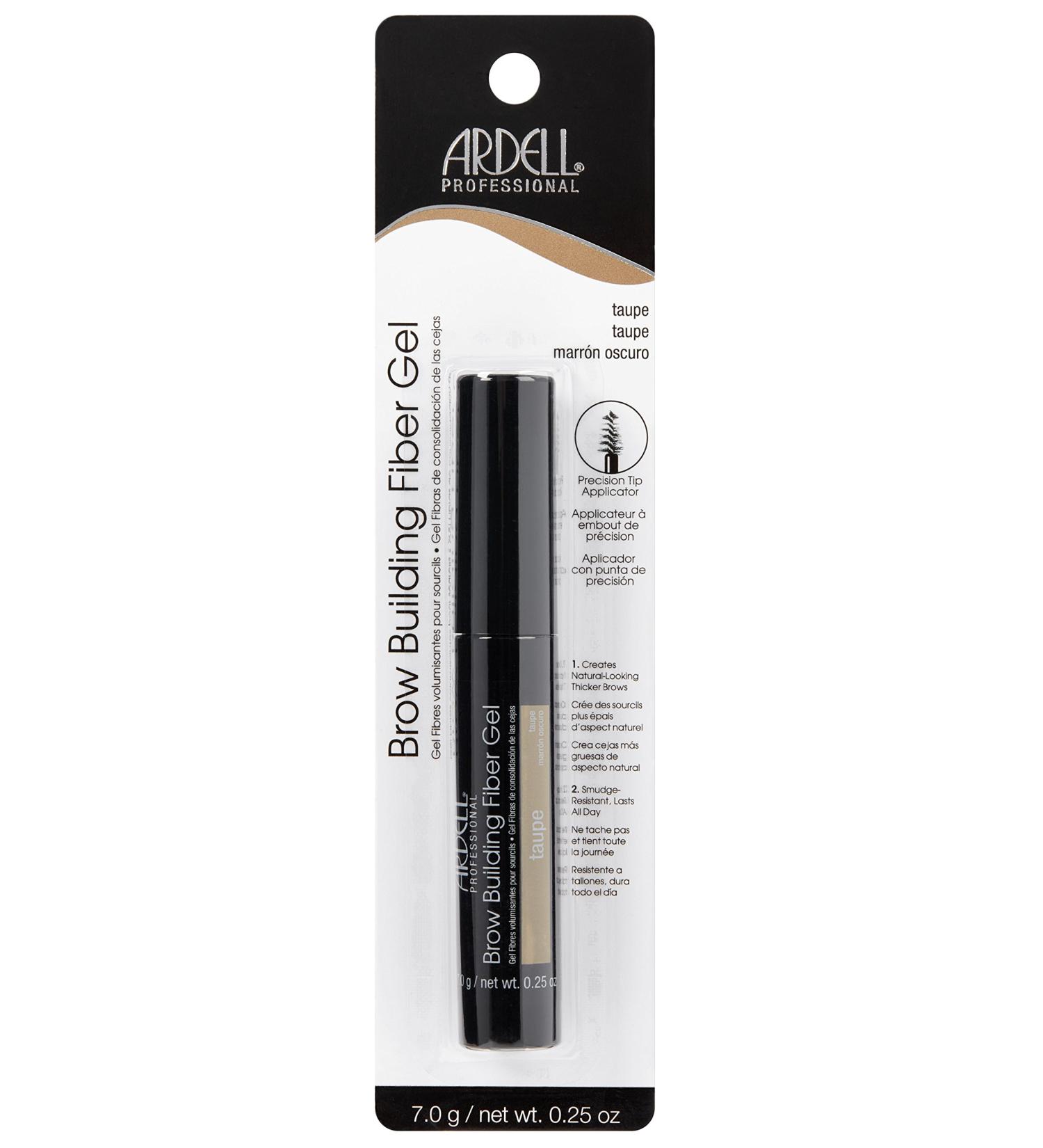 Ardell Brow Building Fiber Gel Taupe 0.25 Ounce - Long-Lasting Eyebrow Enhancer - Buy Online on SooperMarket.com