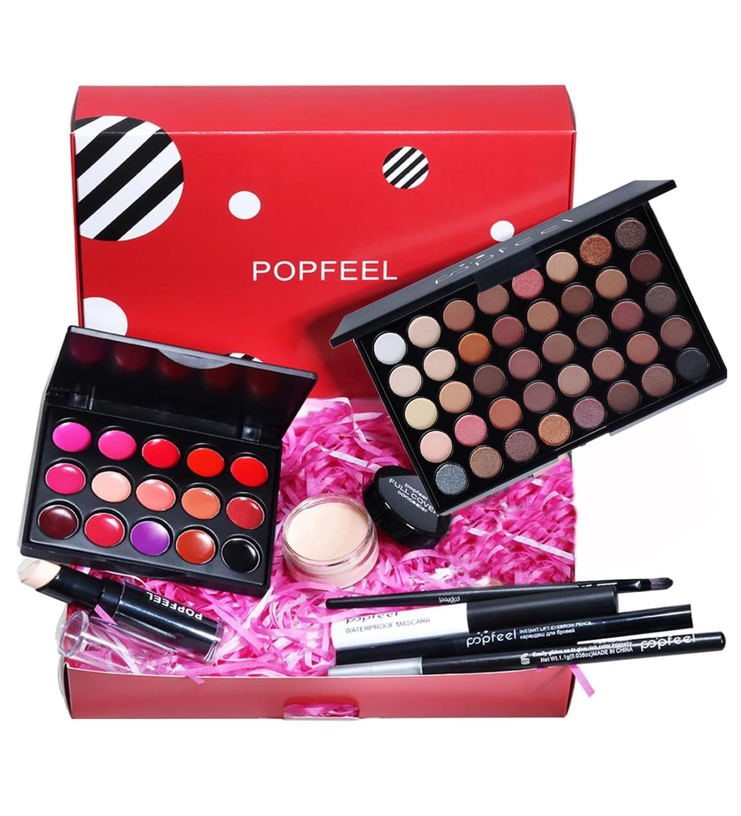 All-in-One Makeup Kit for Women - Complete 8PCS Set - Perfect for Beginners & Professionals - Eyeshadow Lipstick Mascara & More - Buy Online on SooperMarket.com