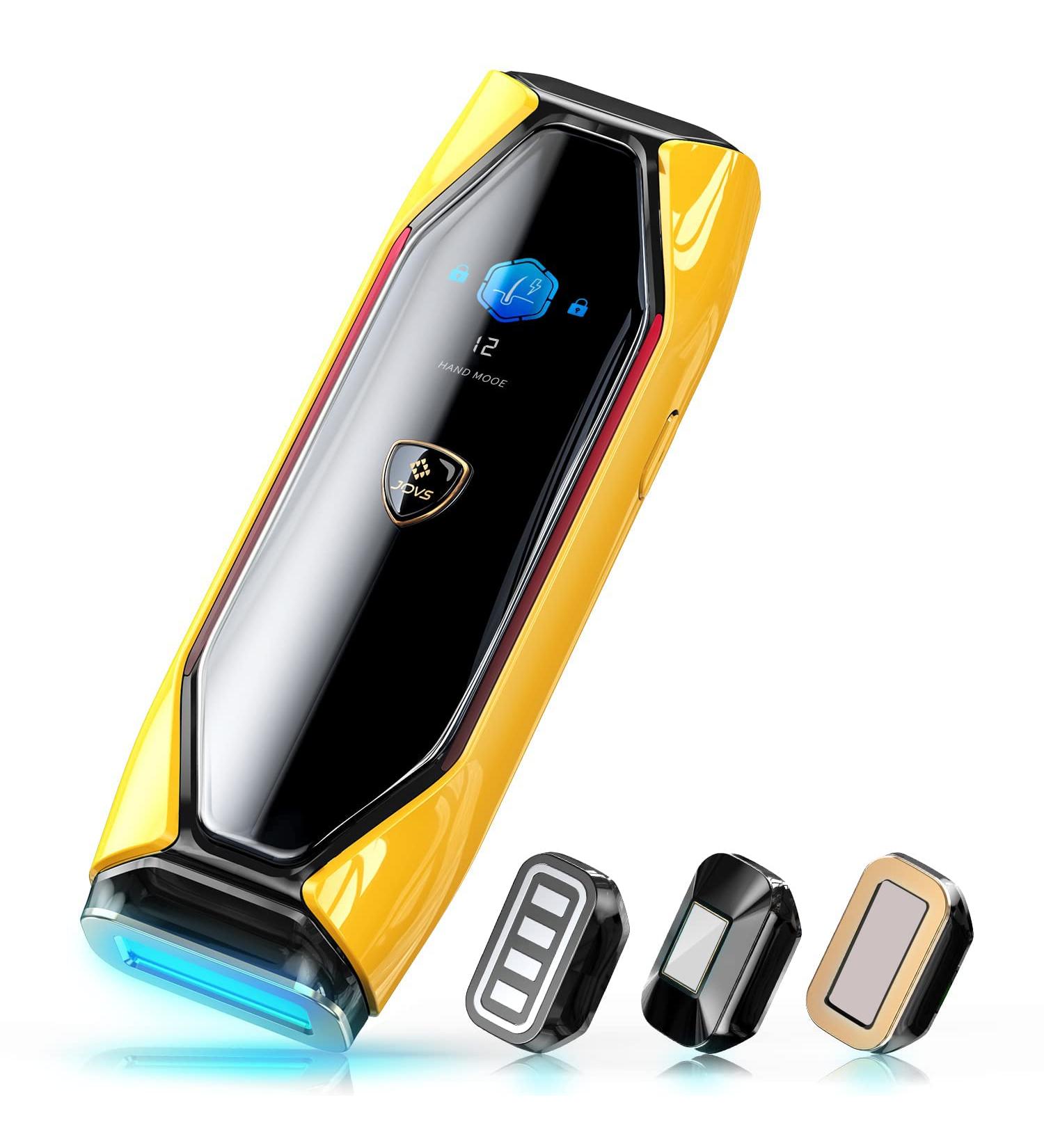 Jovs X IPL Hair Removal Device | Painless 3-in-1 Permanent Solution for Body Face & Intimate Areas | Alternative to Laser for Men & Women - Buy Online on SooperMarket.com