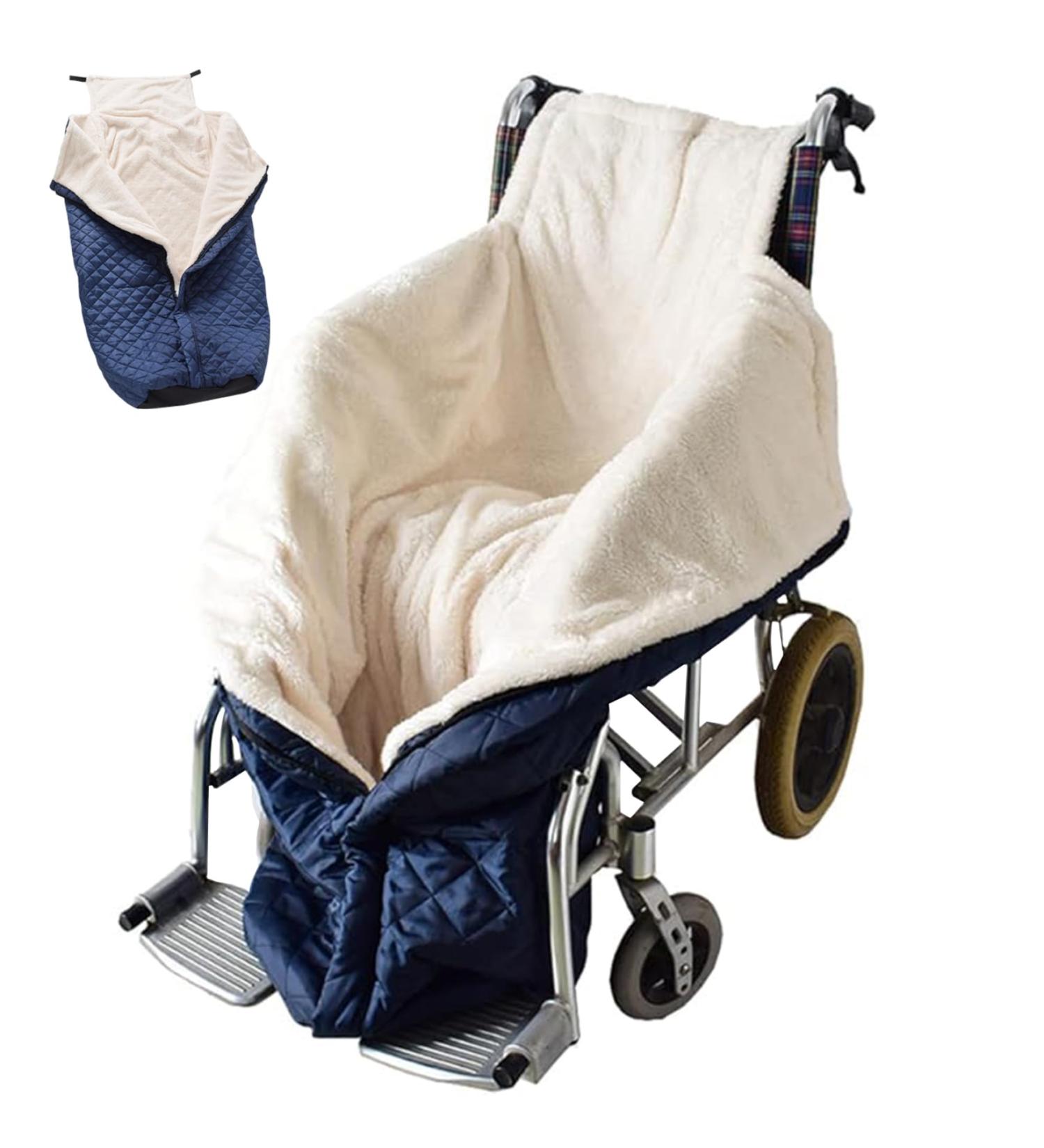 Wheelchair Blanket Adult Waterproof Winter Wheelchair Cosy with Fleece Lined and Zipper Universal Fit Warm Wheelchair Cover for Keeping Warm .. - Buy Online on SooperMarket.com