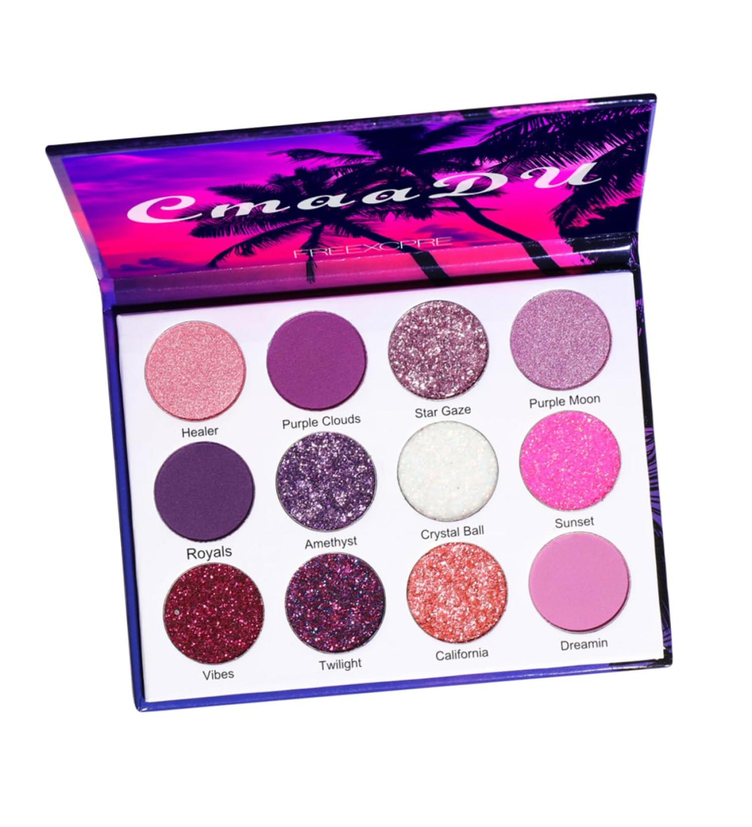 WOONEKY 1 Box Eyeshadow Palette Woman Eyeshadow Pallet Eye Shadow Plate Makeup Supplies Plastic - Buy Online on SooperMarket.com
