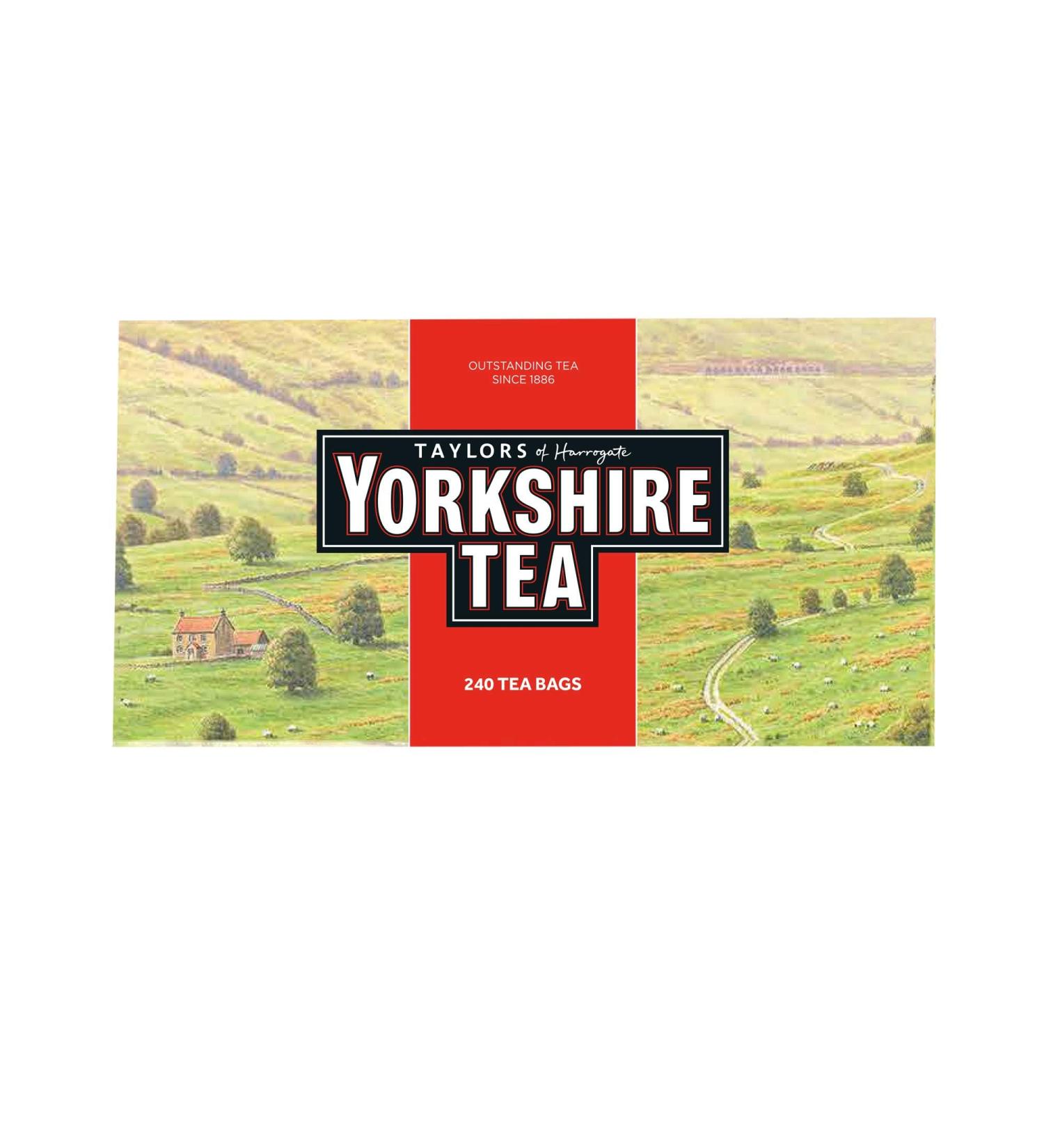 Yorkshire Tea Compatible 240 Teabags 750g - Buy Online on SooperMarket.com